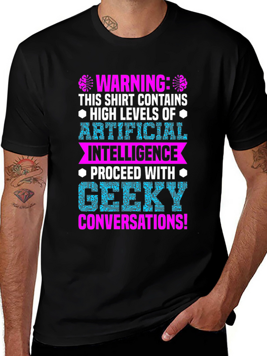 Warning: High Levels of Intelligence T-Shirt