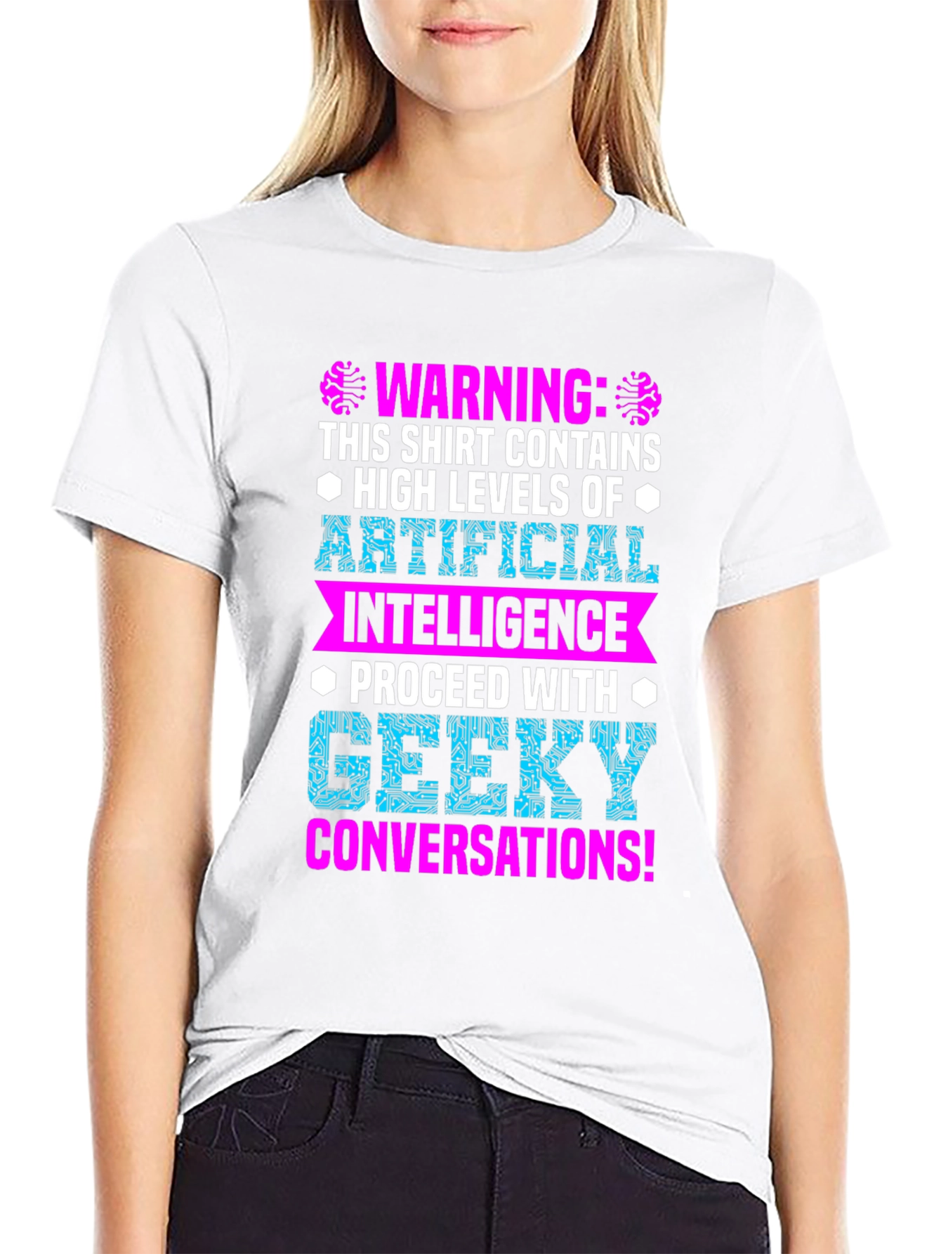 Warning: High Levels of Intelligence T-Shirt