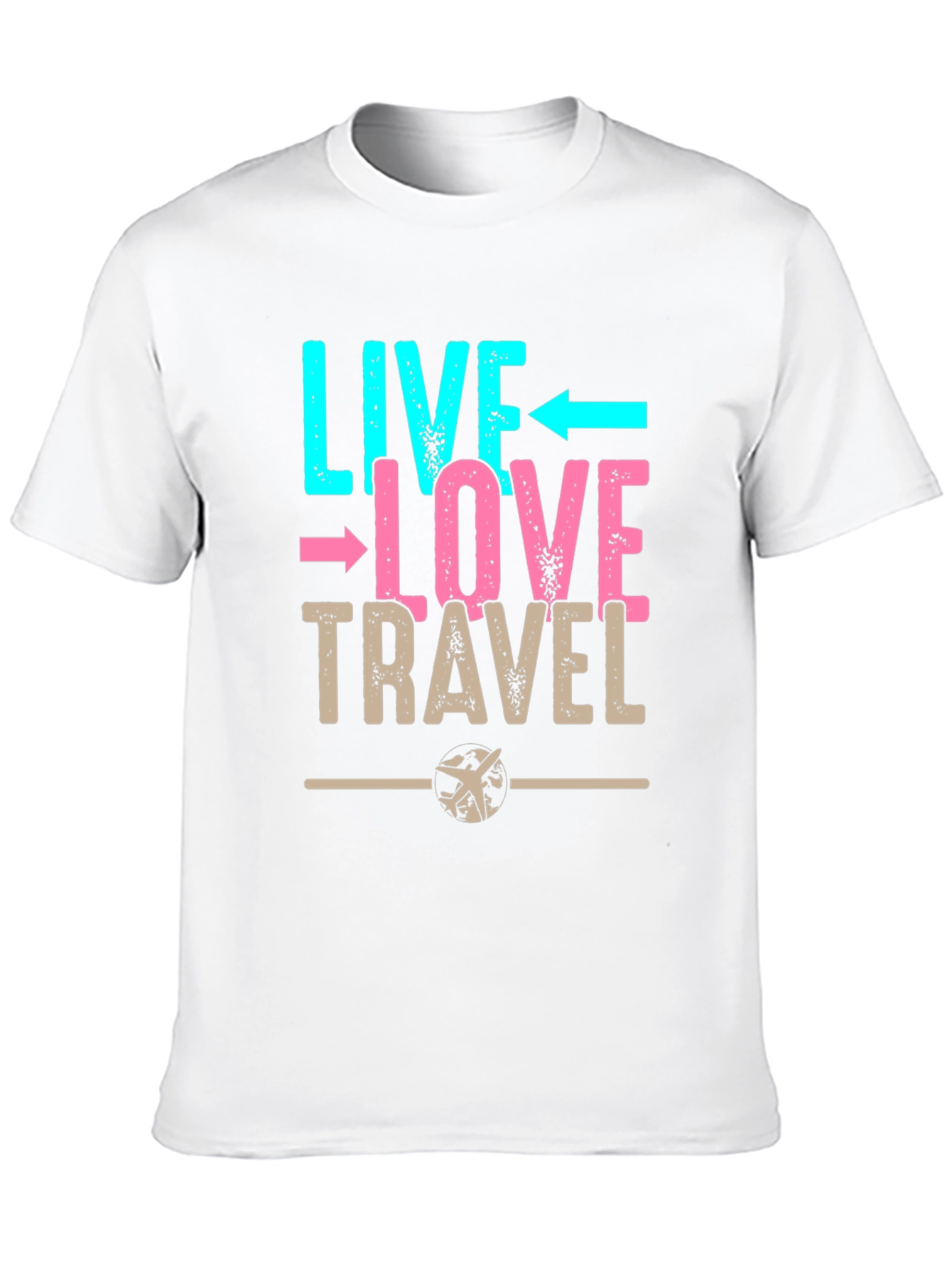 Live Love Travel Graphic Tee - Adventure Ready