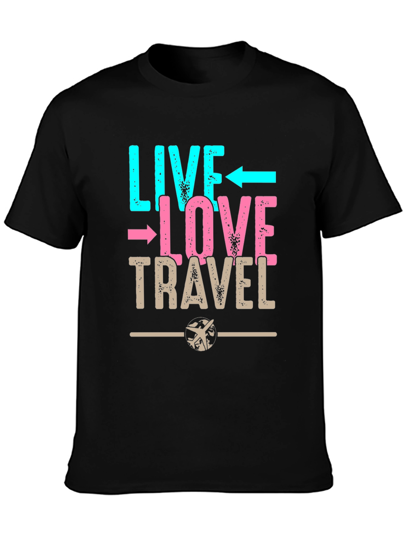 Live Love Travel Graphic Tee - Adventure Ready