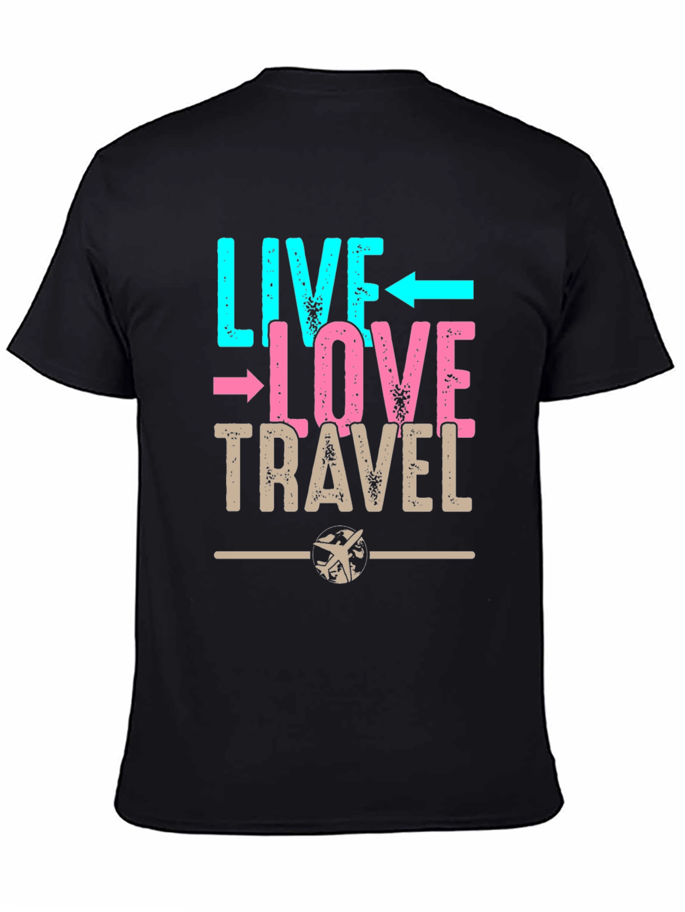 Live Love Travel Graphic Tee - Adventure Ready