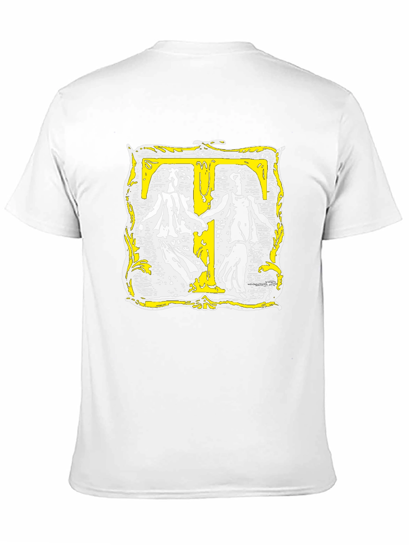 Gemini Zodiac Sign Black T-Shirt
