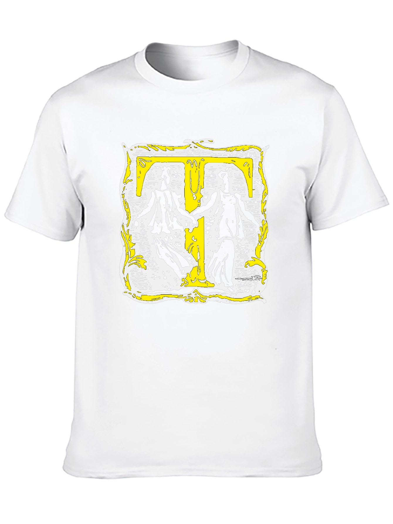 Gemini Zodiac Sign Black T-Shirt