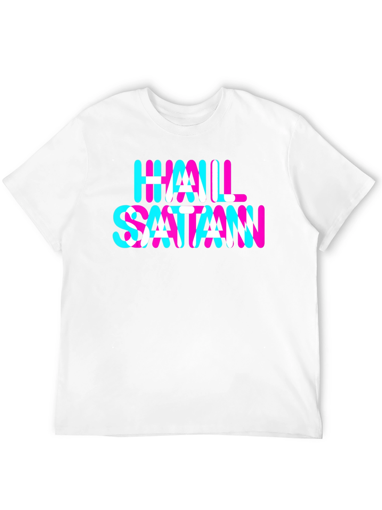 Hail Satan Graphic Tee - Bold Statement Shirt