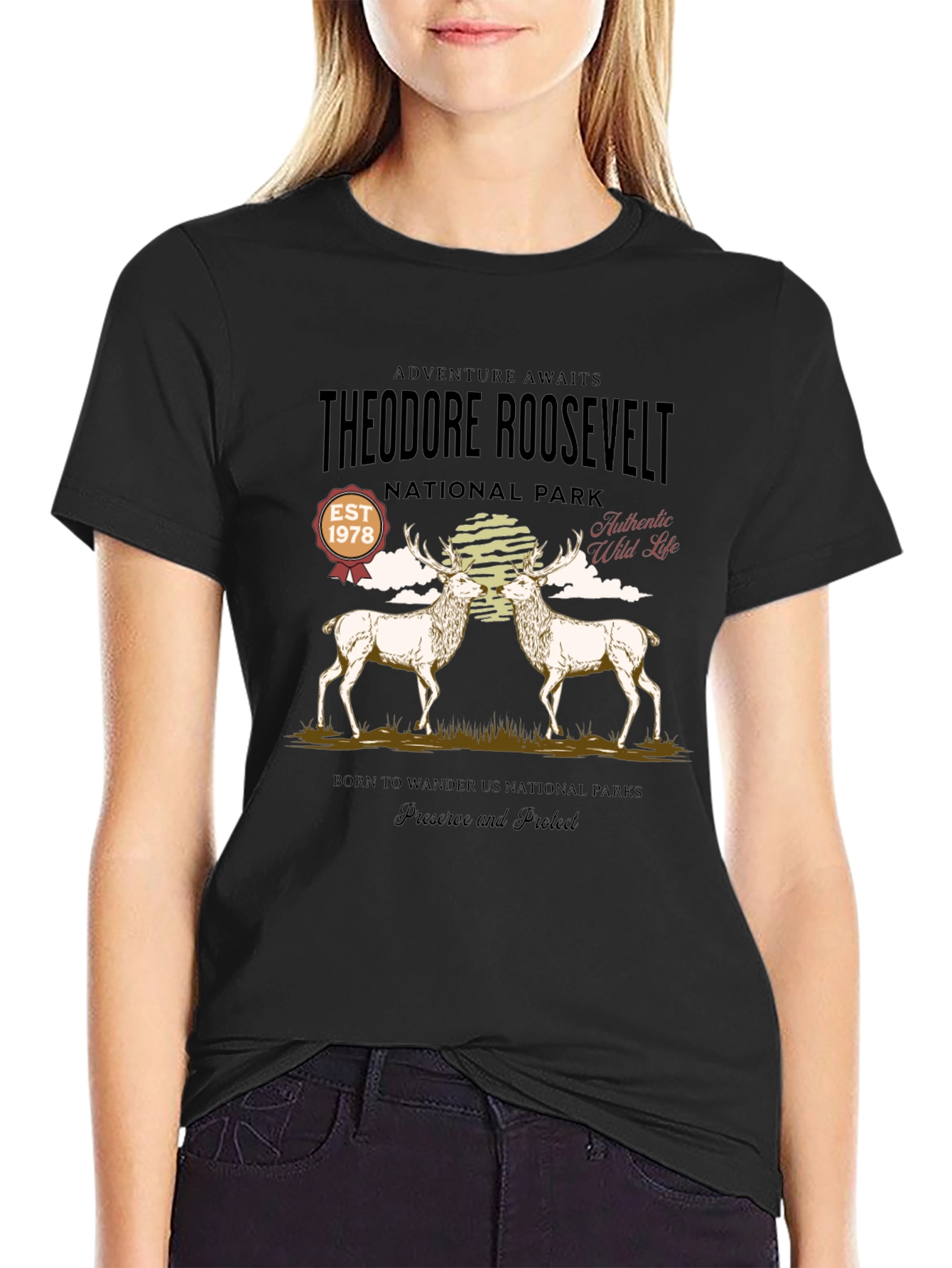 Theodore Roosevelt National Park Graphic T-Shirt