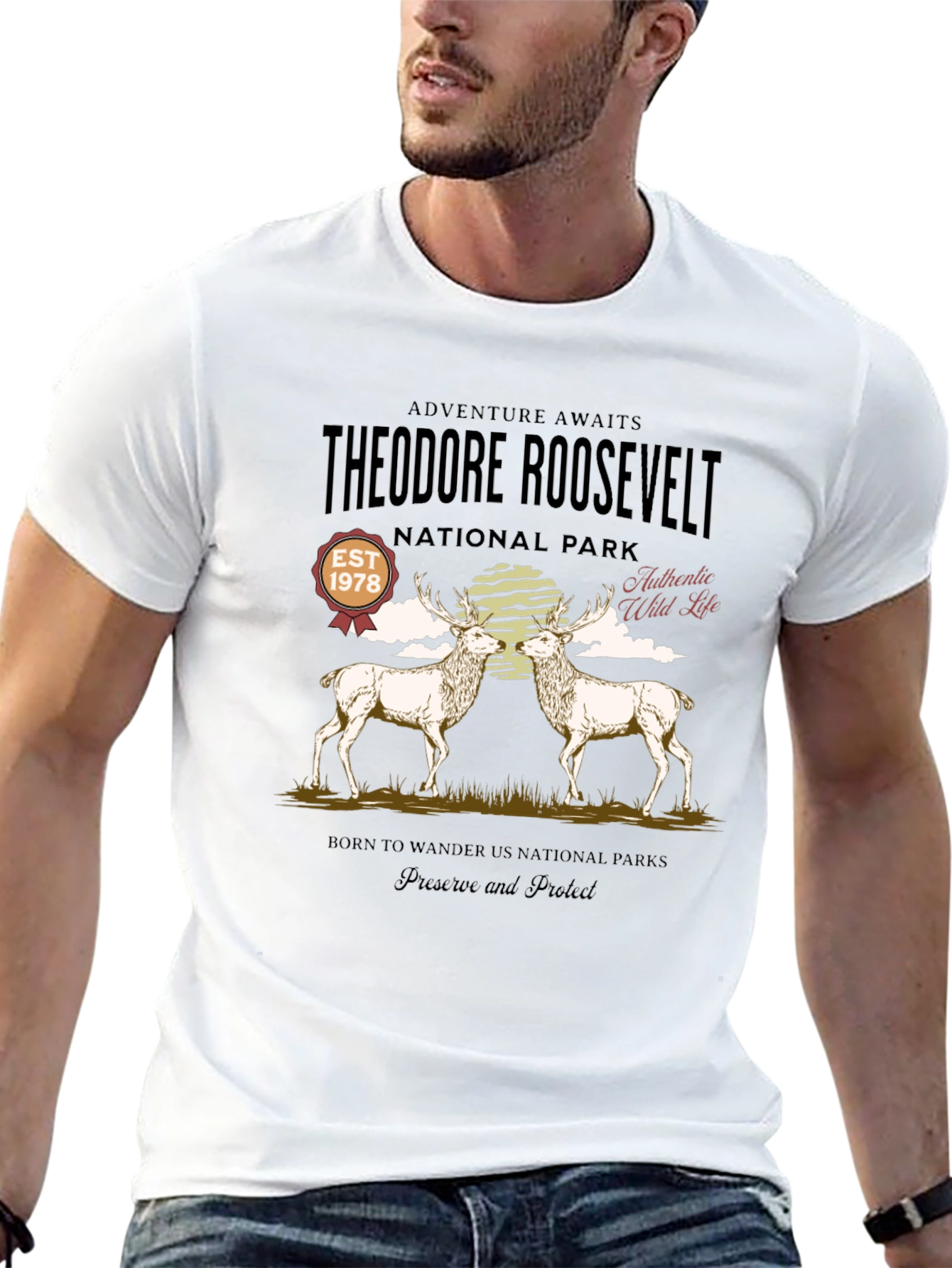 Theodore Roosevelt National Park Graphic T-Shirt