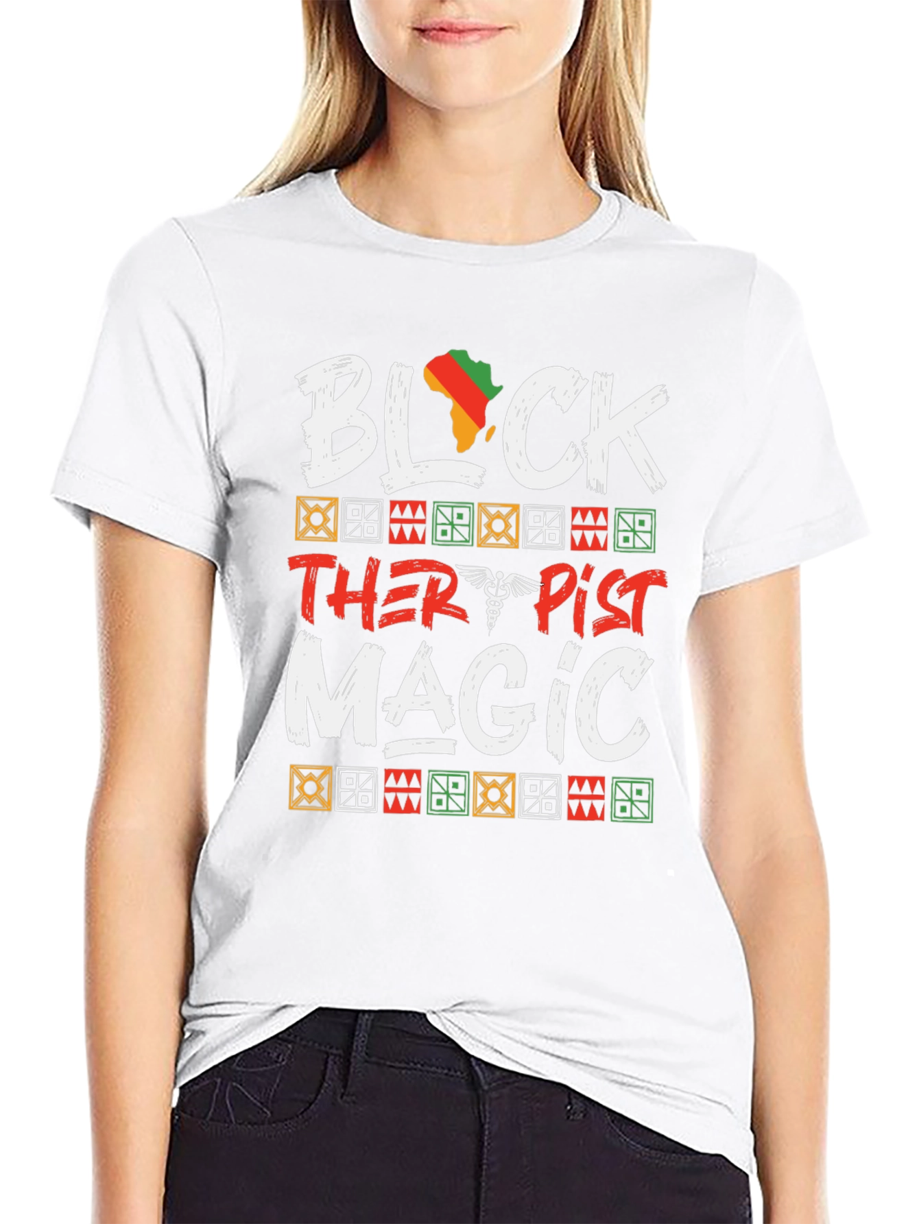 Black Therapist Magic T-Shirt