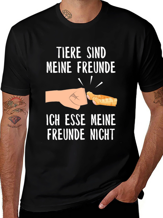 Vegan T-Shirt - Animals are Friends