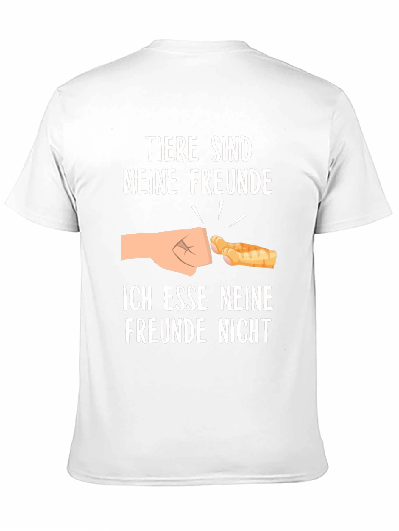 Vegan T-Shirt - Animals are Friends