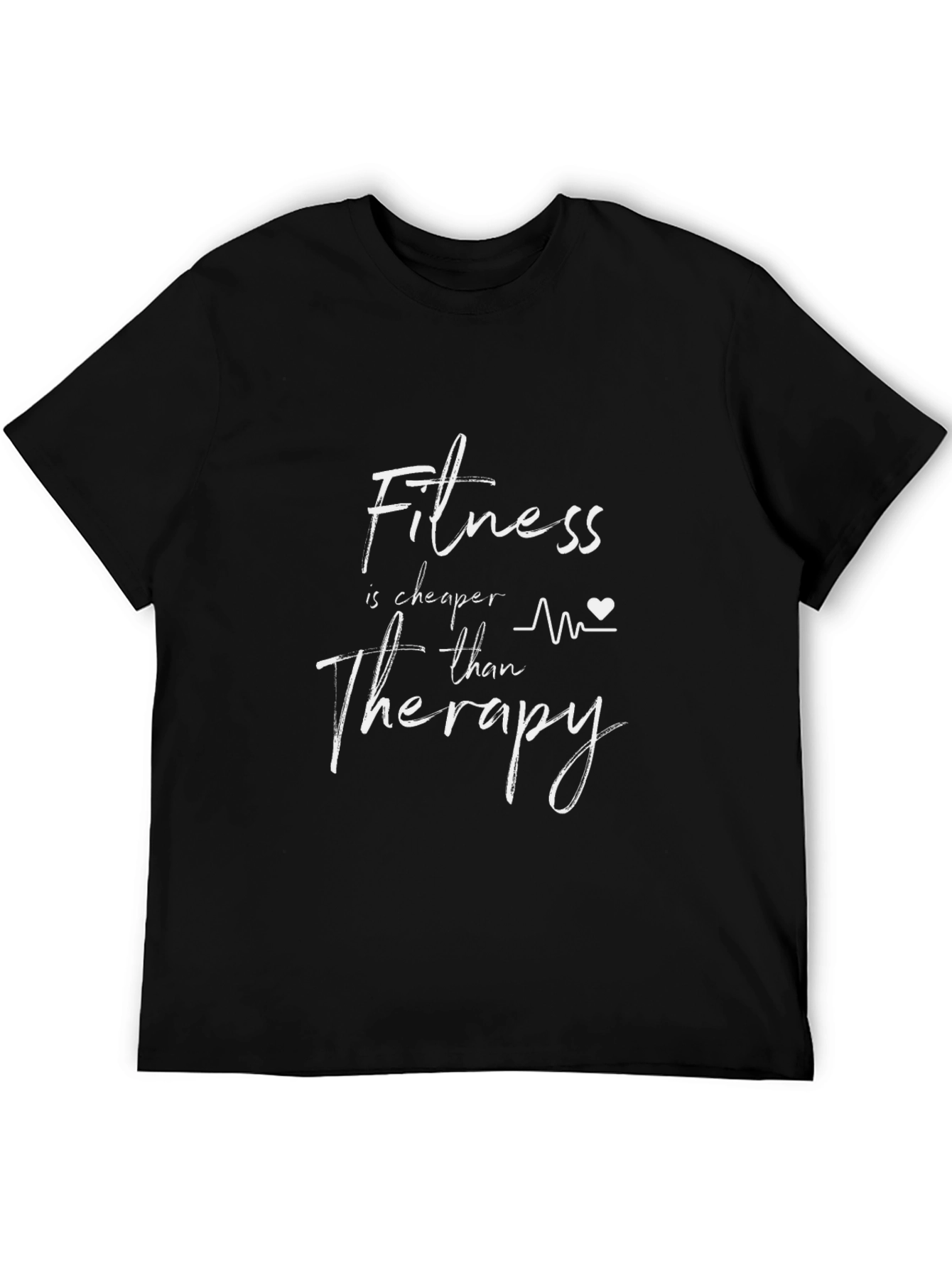 Fitness Therapy Graphic Tee - Workout Motivation