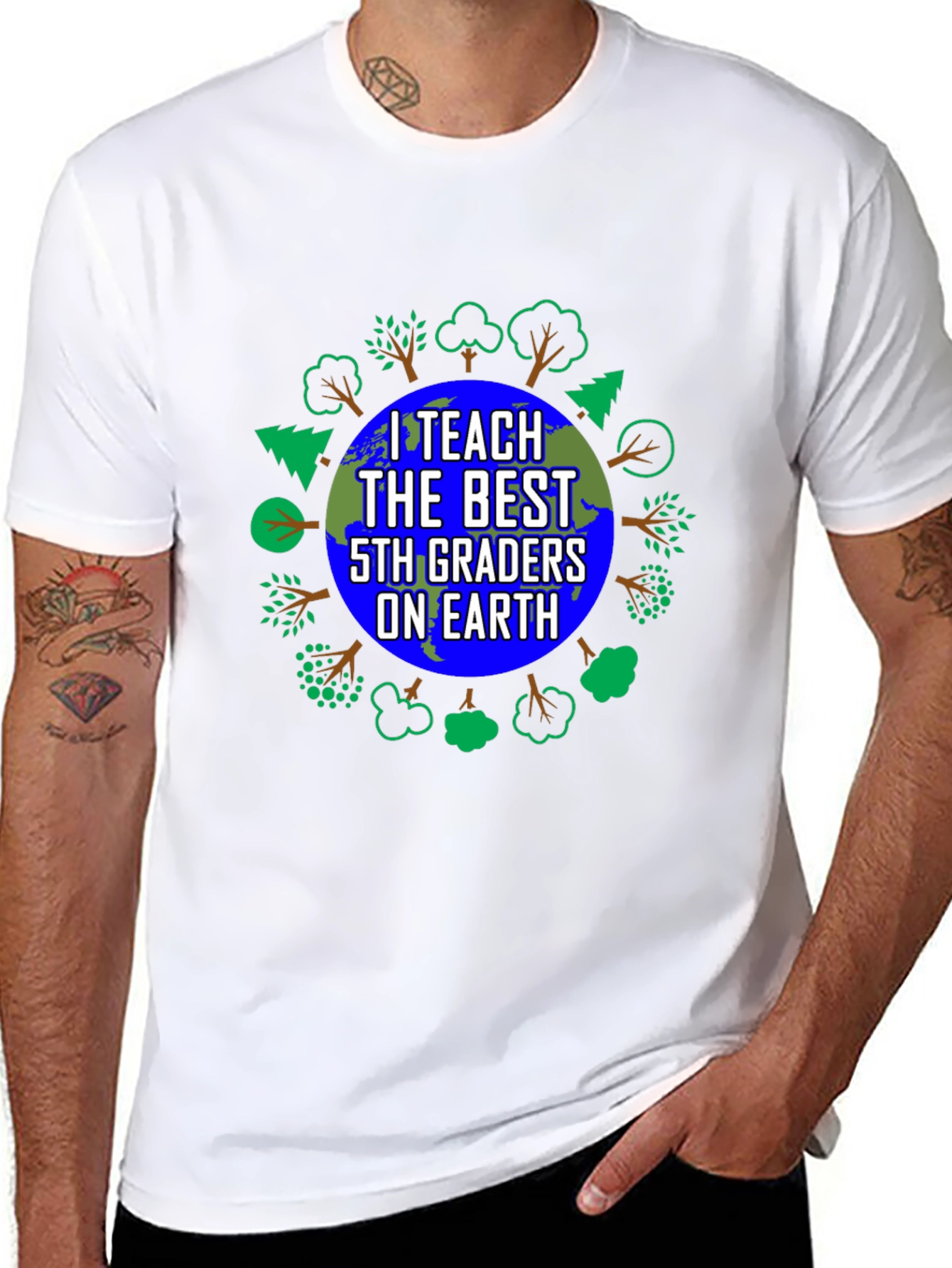 I Teach the Best 5th Graders on Earth T-Shirt