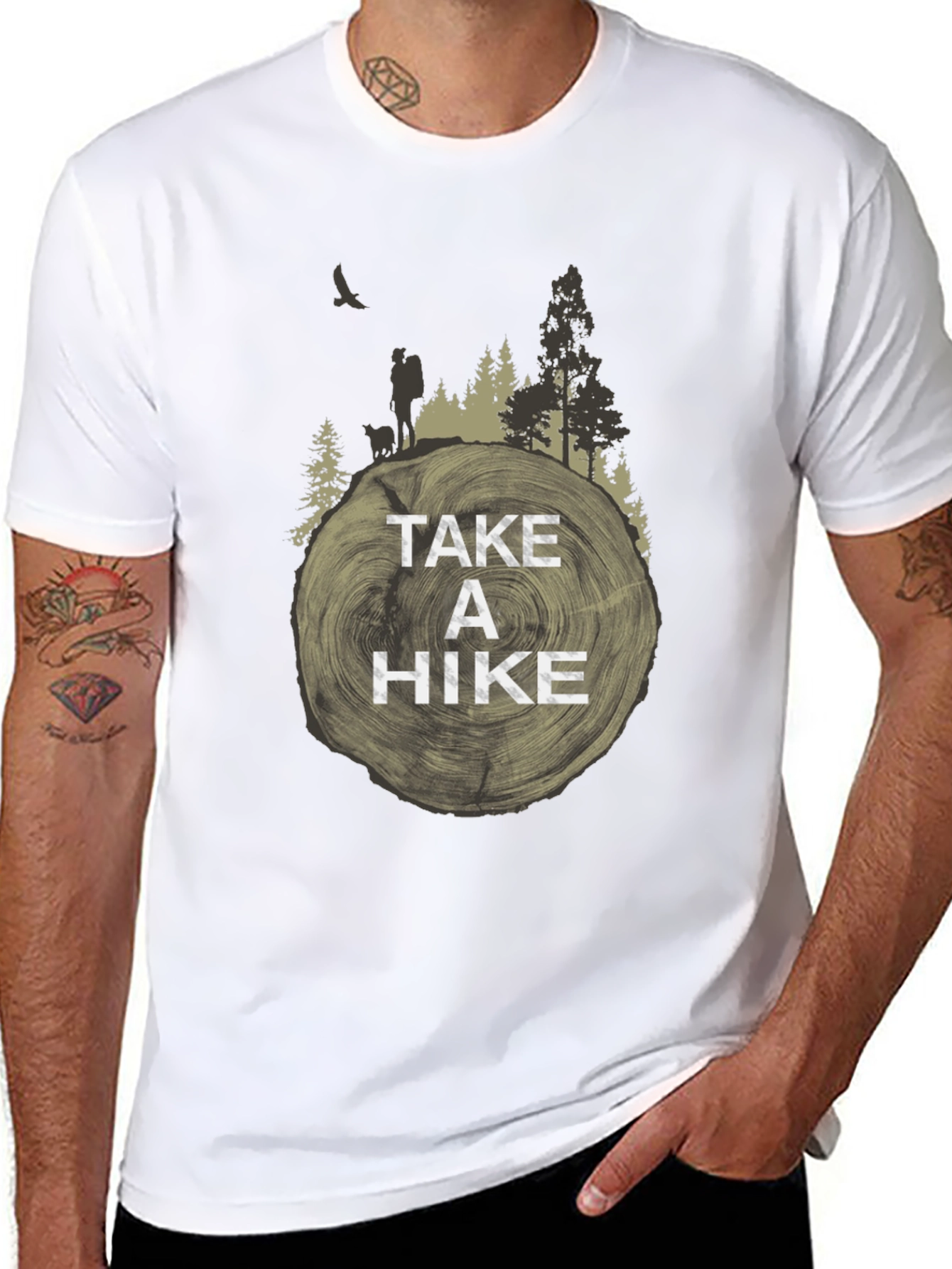 Take A Hike Graphic Tee - Adventure Awaits!