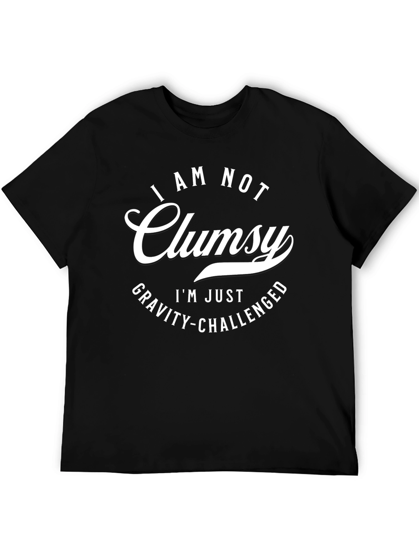 Funny Gravity Challenged Graphic T-Shirt