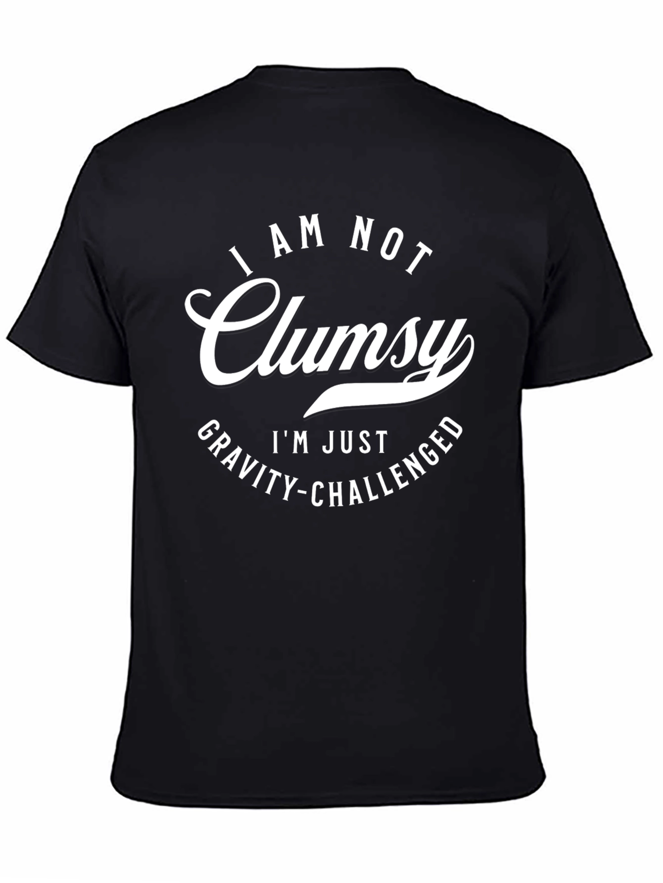 Funny Gravity Challenged Graphic T-Shirt