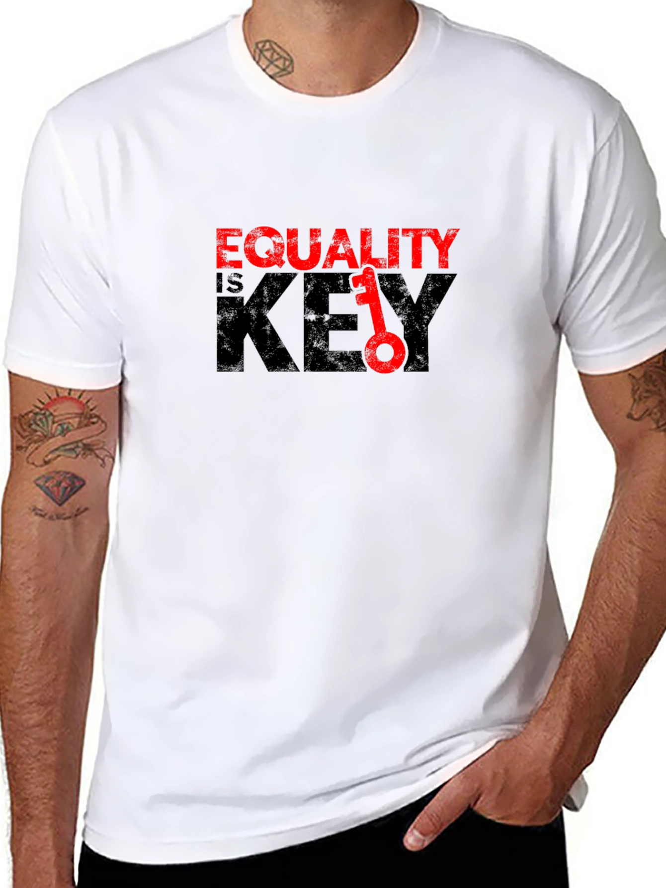 Equality is Key Graphic T-Shirt