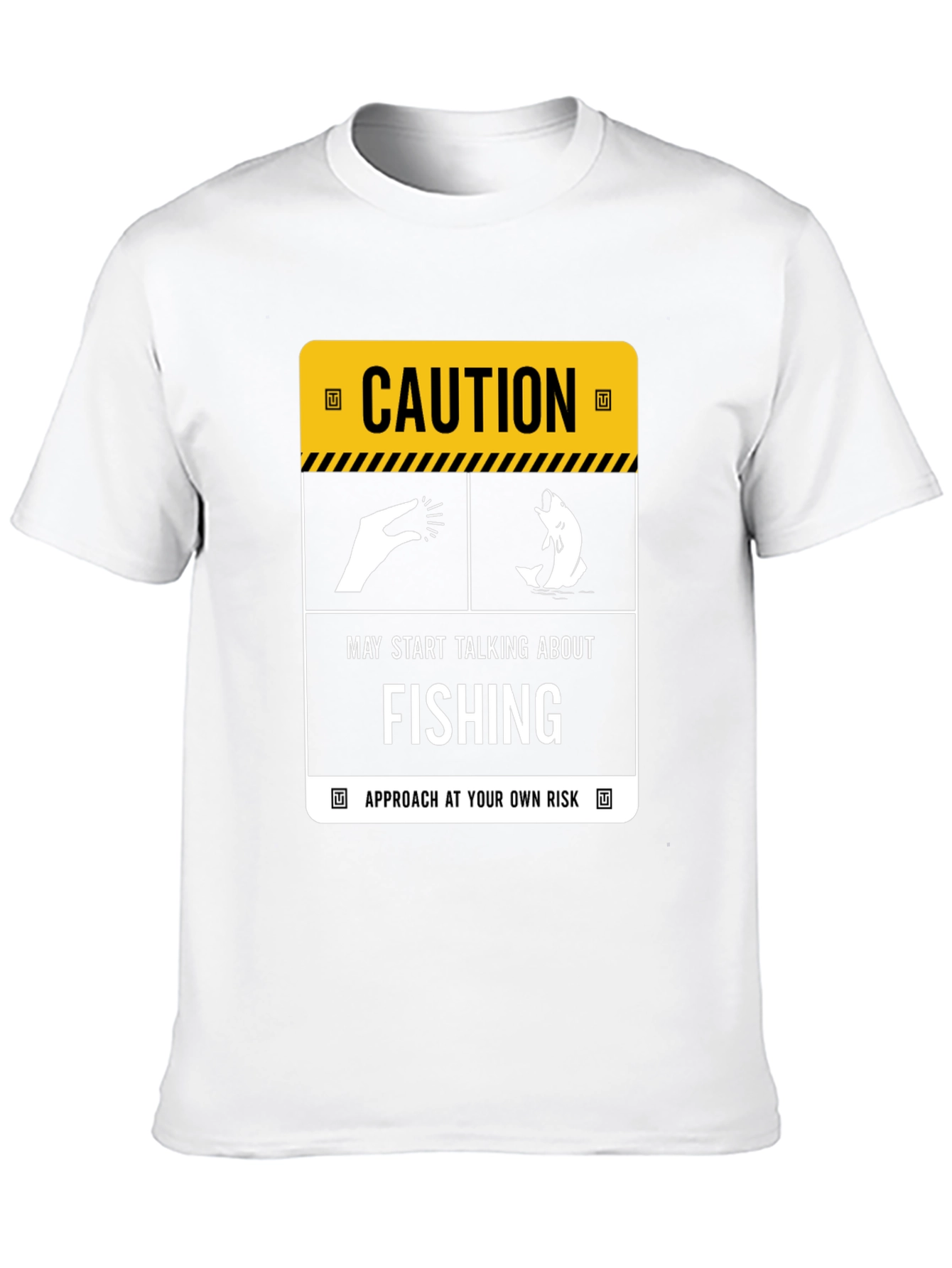 Caution Fishing T-Shirt