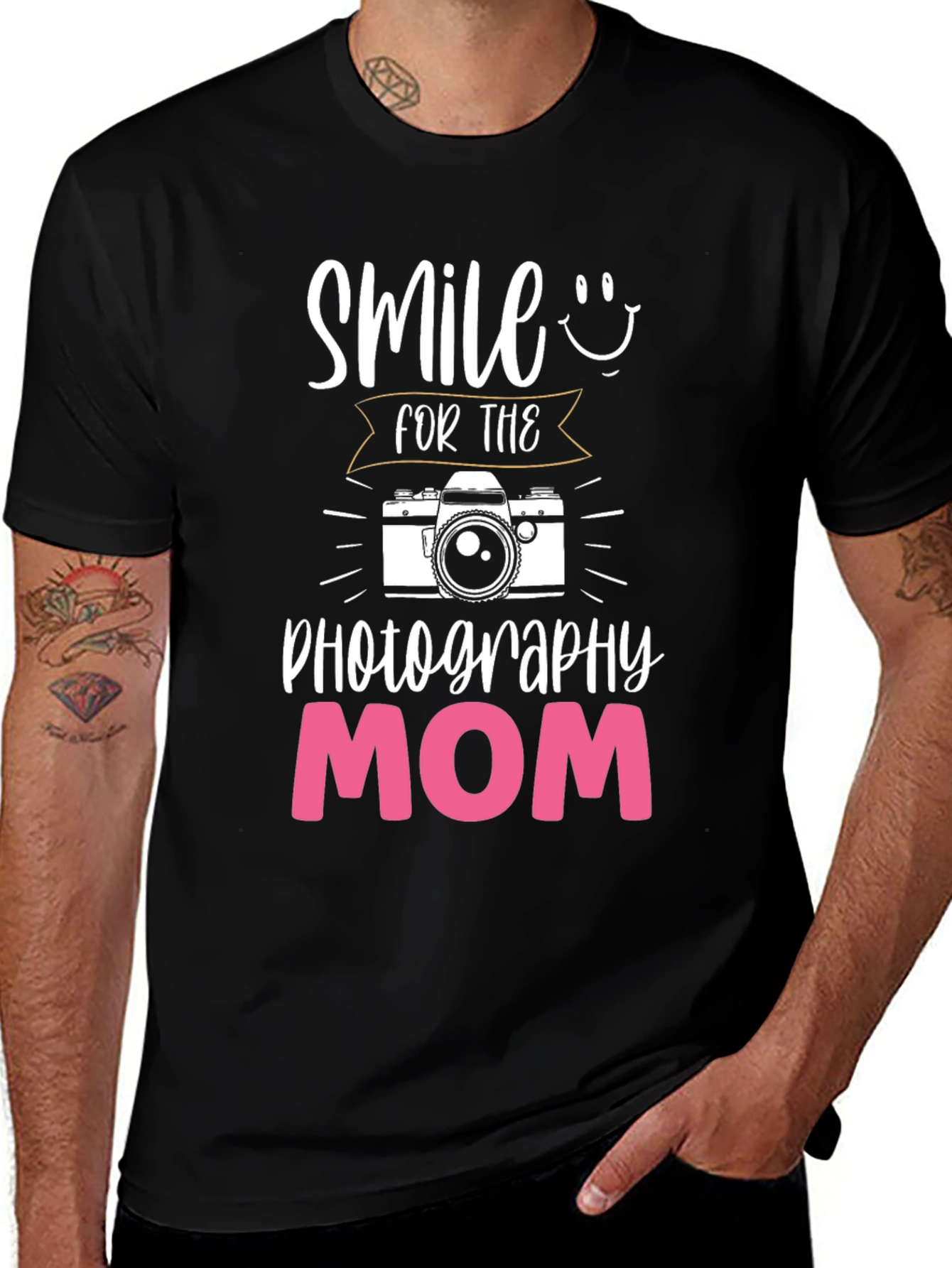 Smile for the Photography Mom T-Shirt