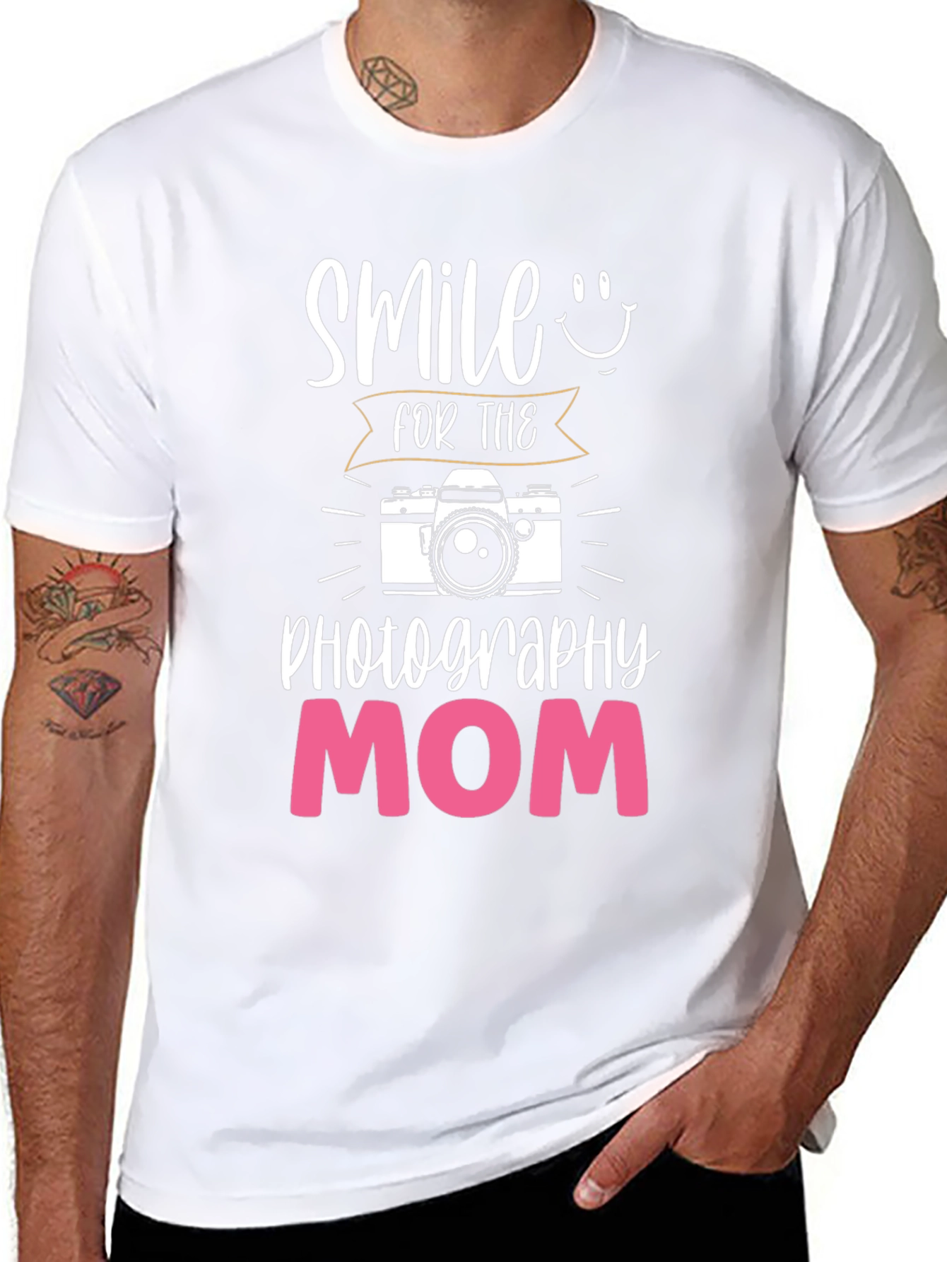Smile for the Photography Mom T-Shirt
