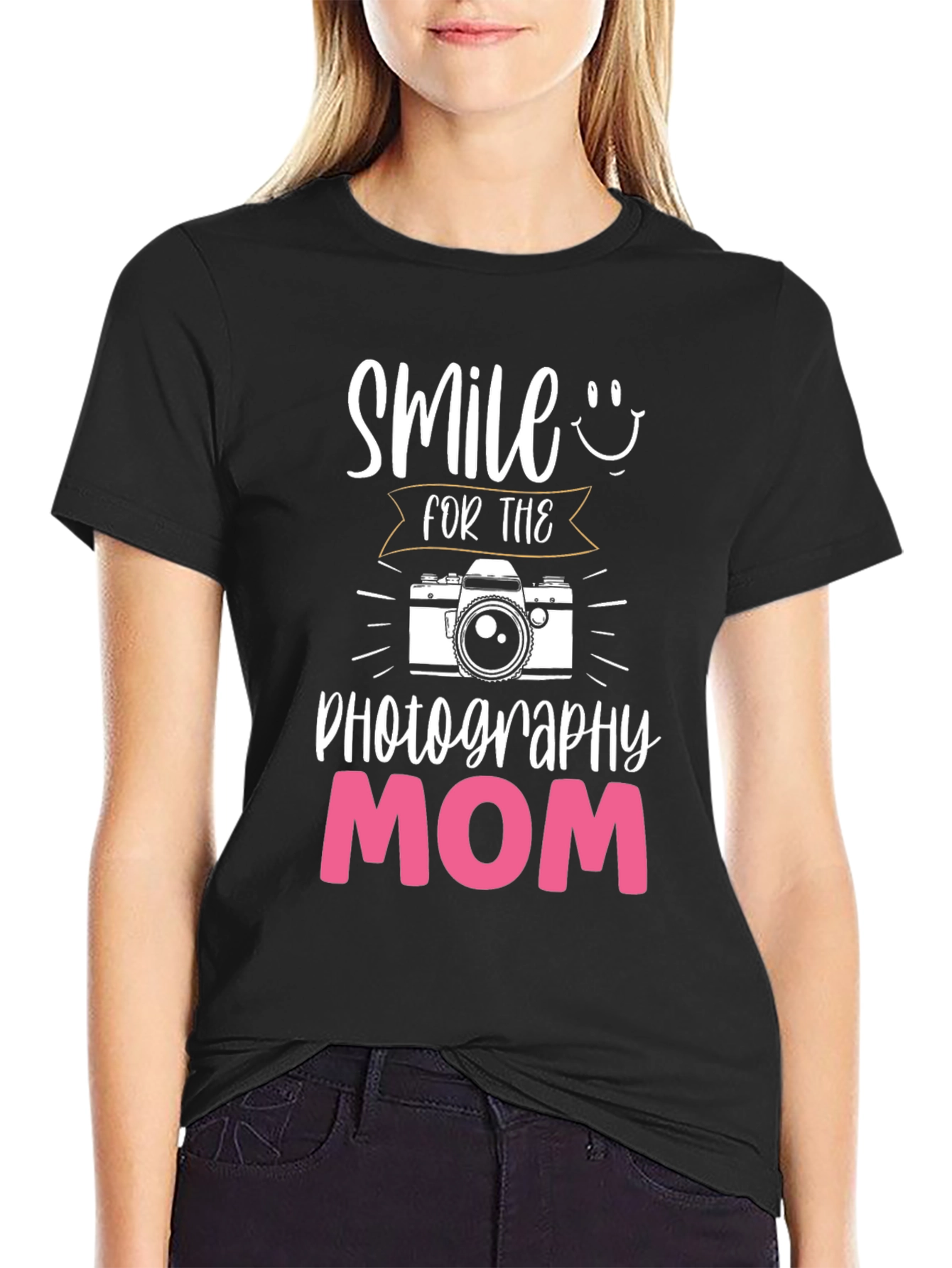 Smile for the Photography Mom T-Shirt