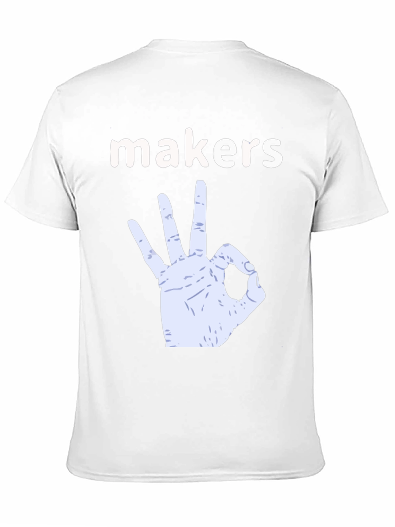Makers Gesture Graphic T-Shirt - Black Cotton Tee