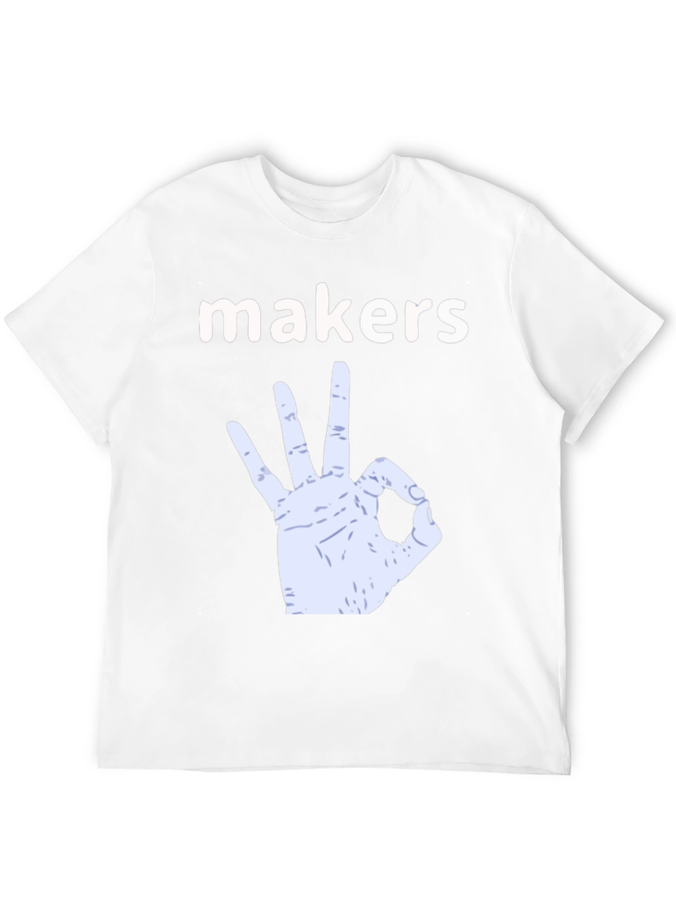 Makers Gesture Graphic T-Shirt - Black Cotton Tee