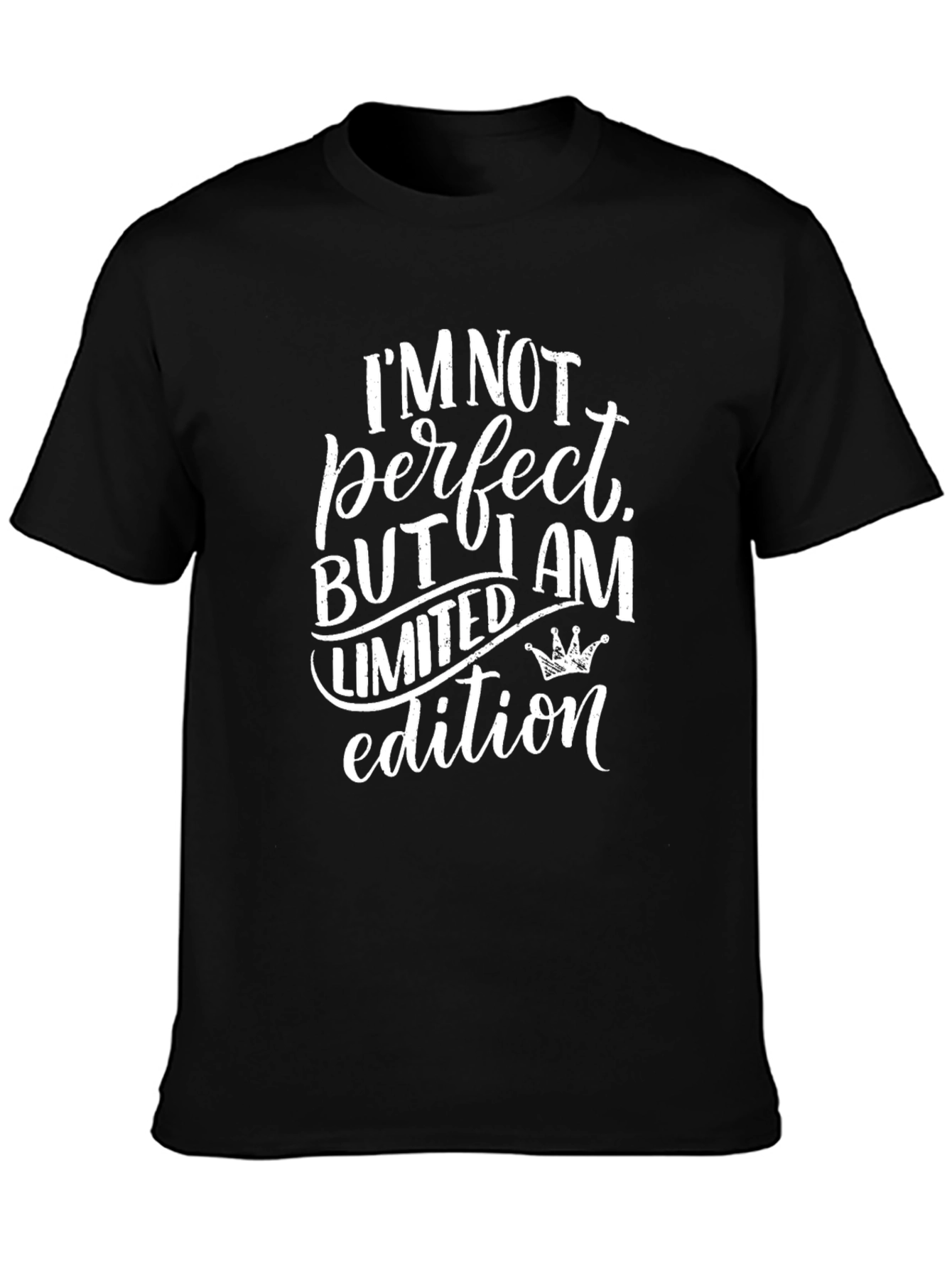 Im Not Perfect Limited Edition Black T-Shirt