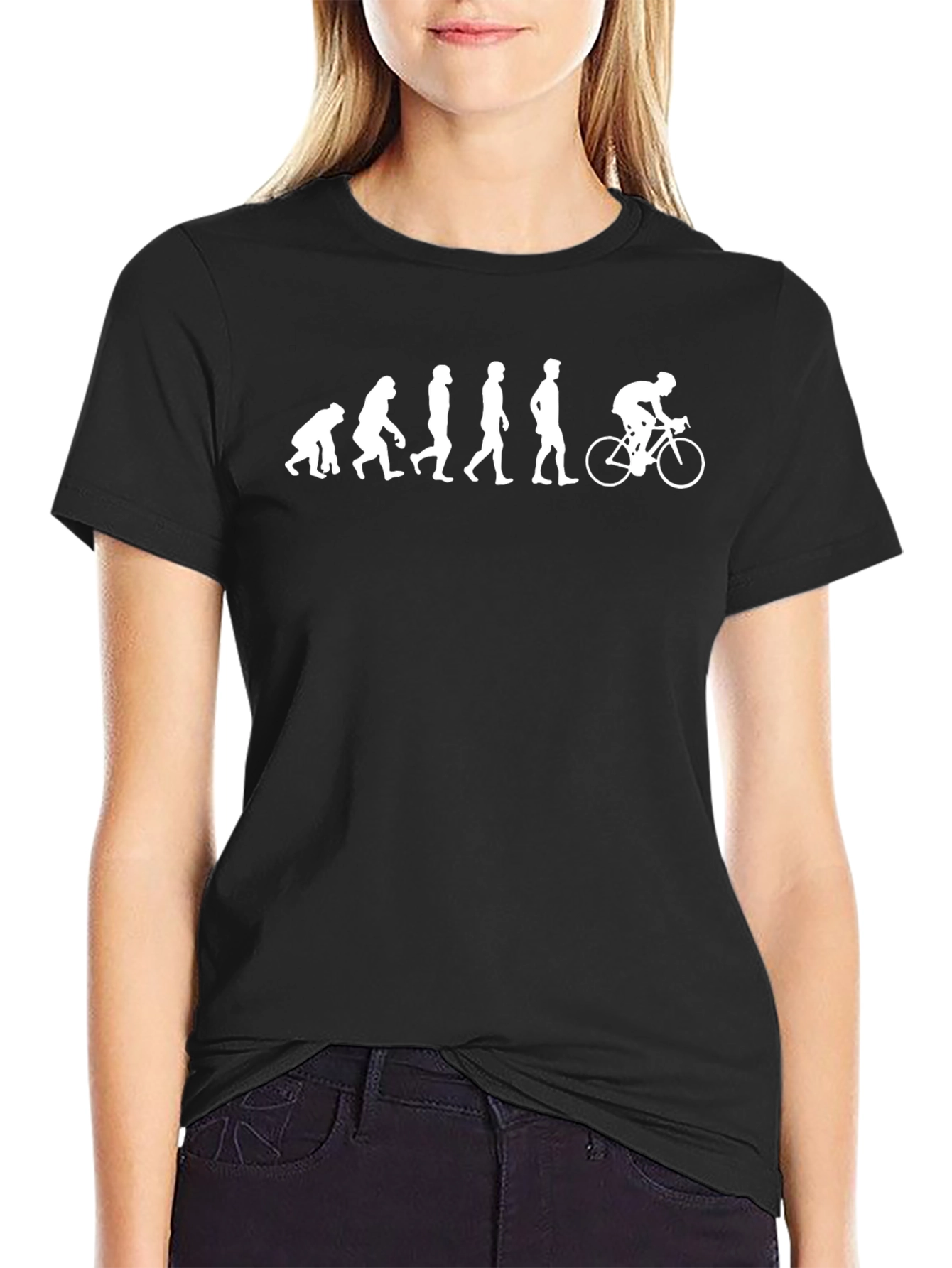 Evolution of a Cyclist T-Shirt