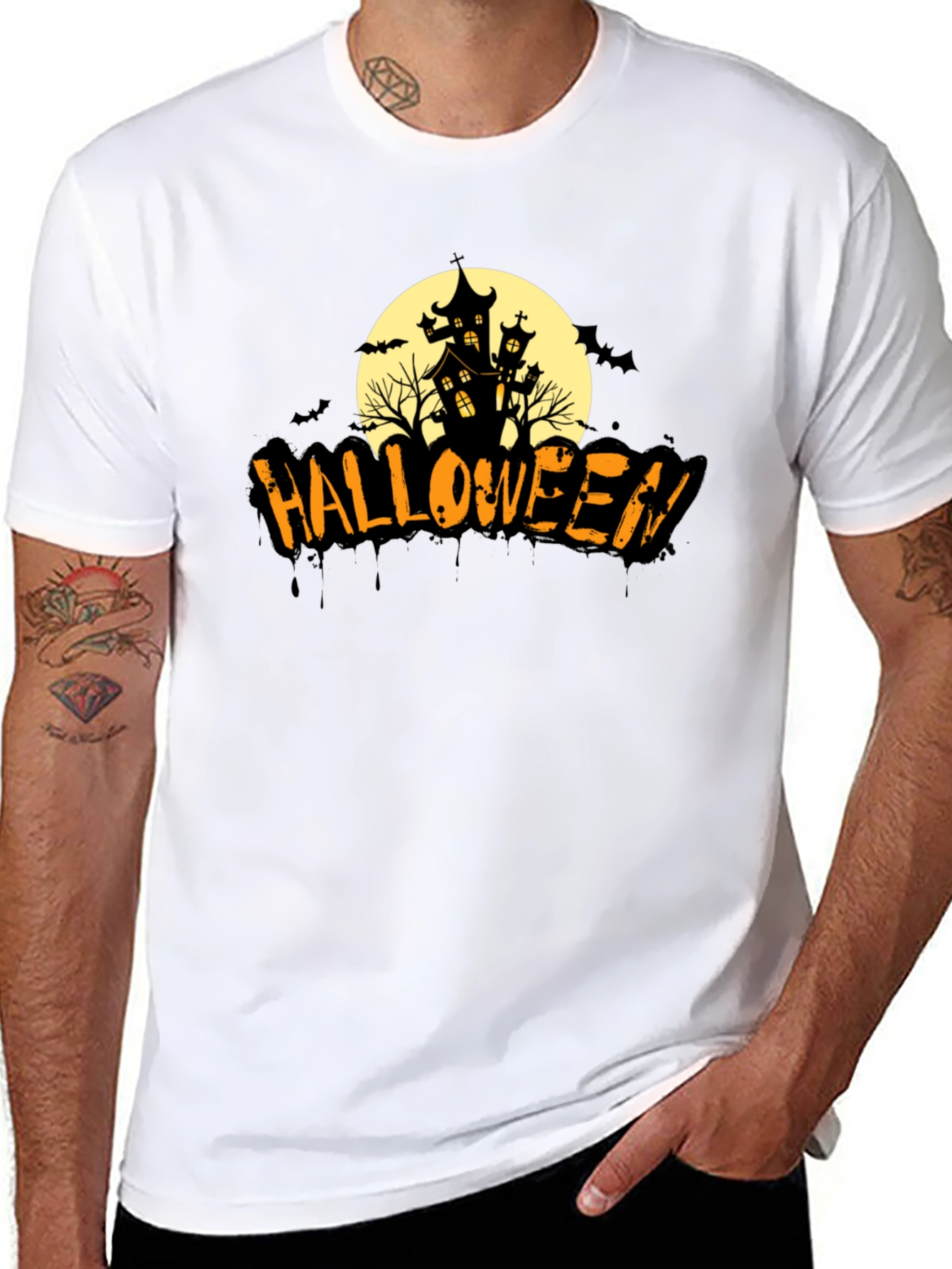 Halloween Haunted House T-Shirt