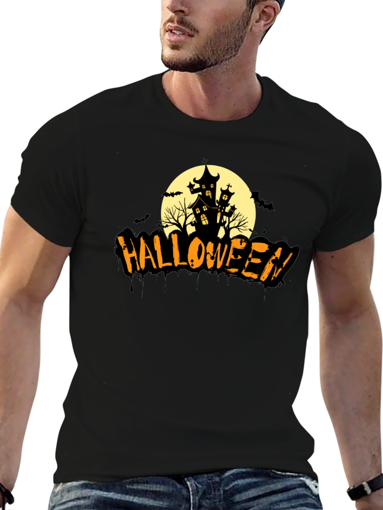 Halloween Haunted House T-Shirt