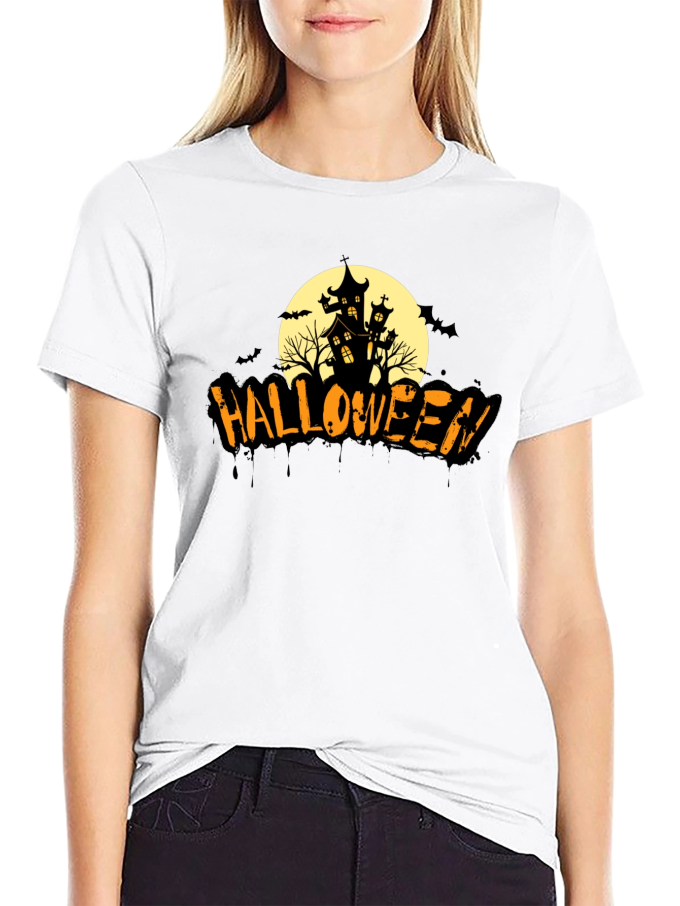 Halloween Haunted House T-Shirt