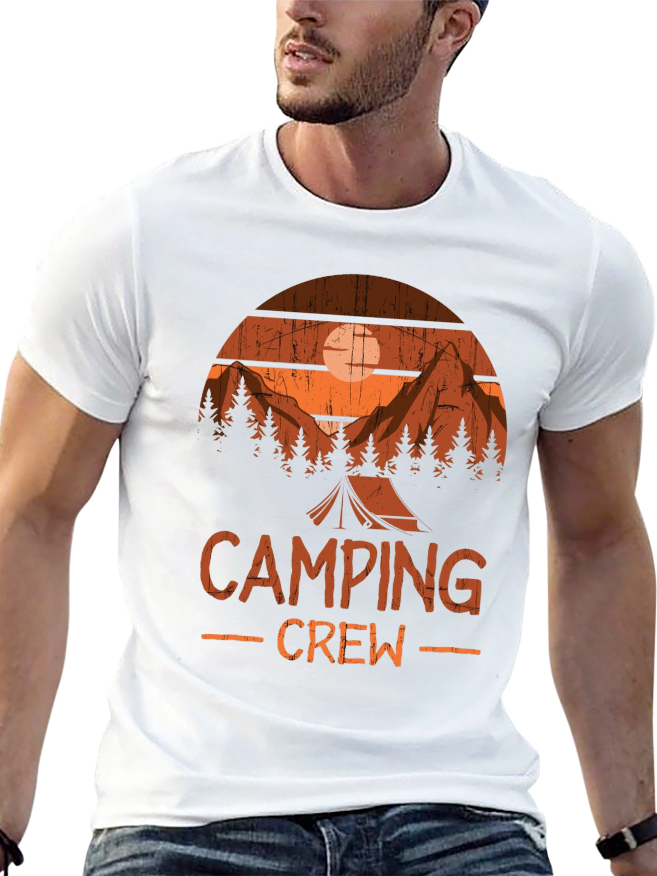 Camping Crew Graphic Tee