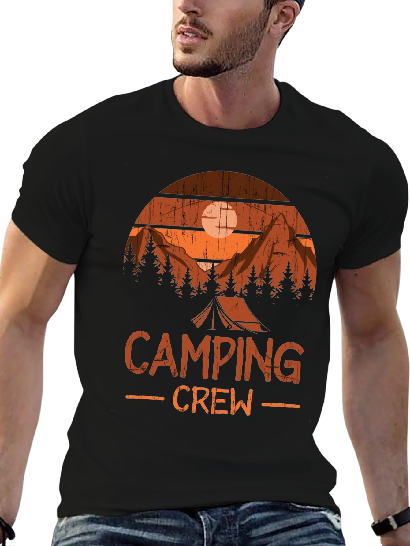 Camping Crew Graphic Tee