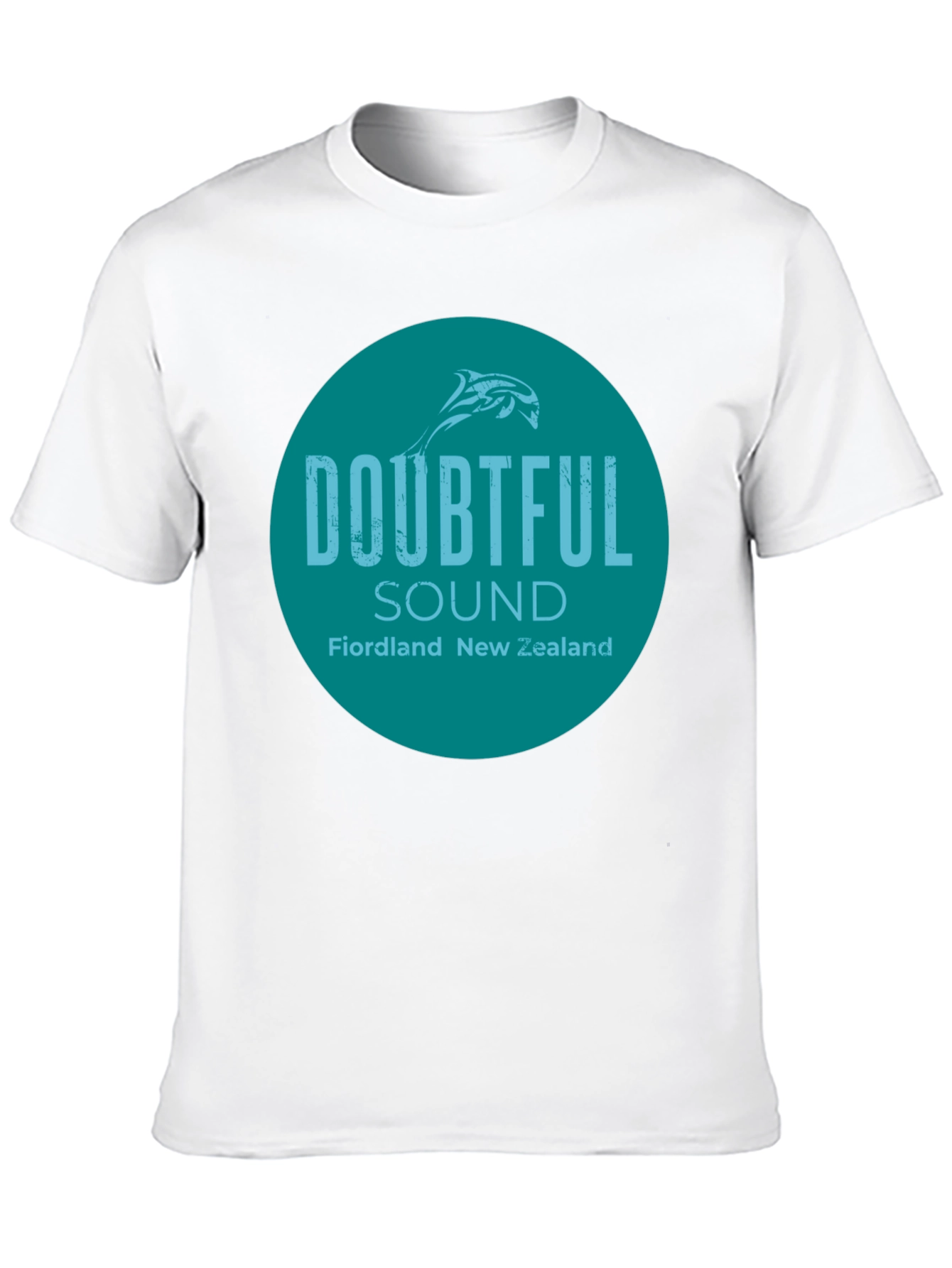 Doubtful Sound New Zealand T-Shirt - Round Graphic Tee