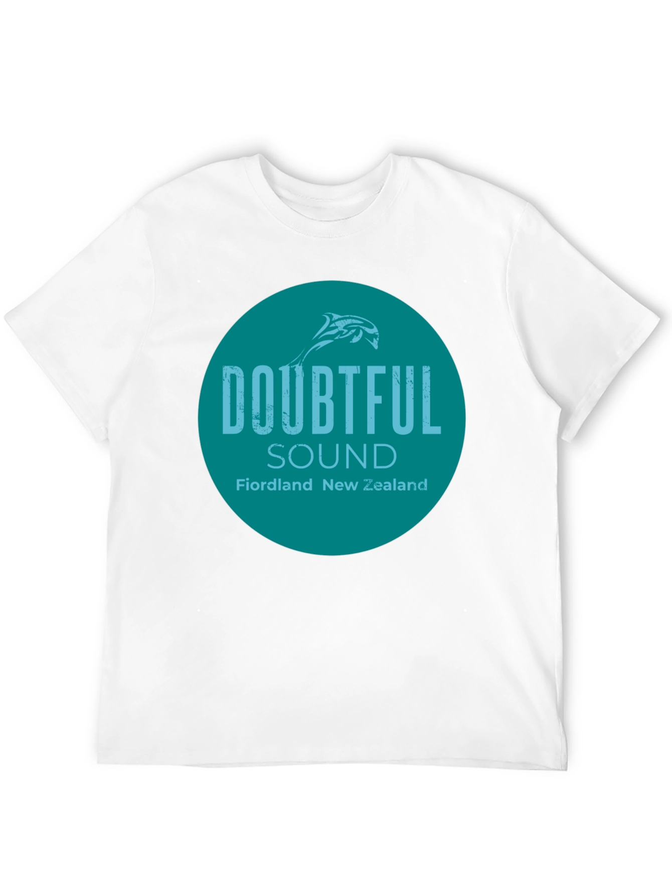 Doubtful Sound New Zealand T-Shirt - Round Graphic Tee