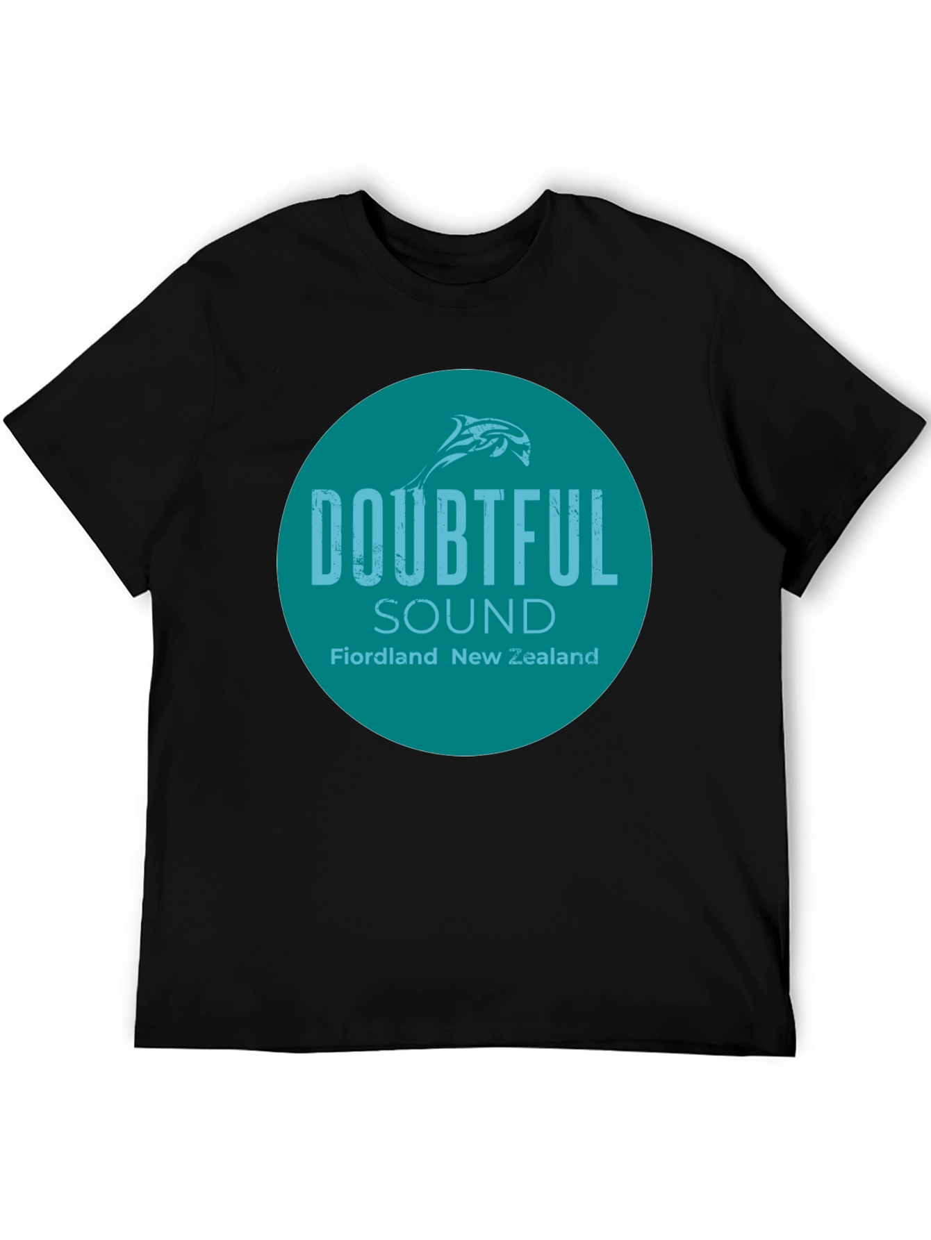Doubtful Sound New Zealand T-Shirt - Round Graphic Tee