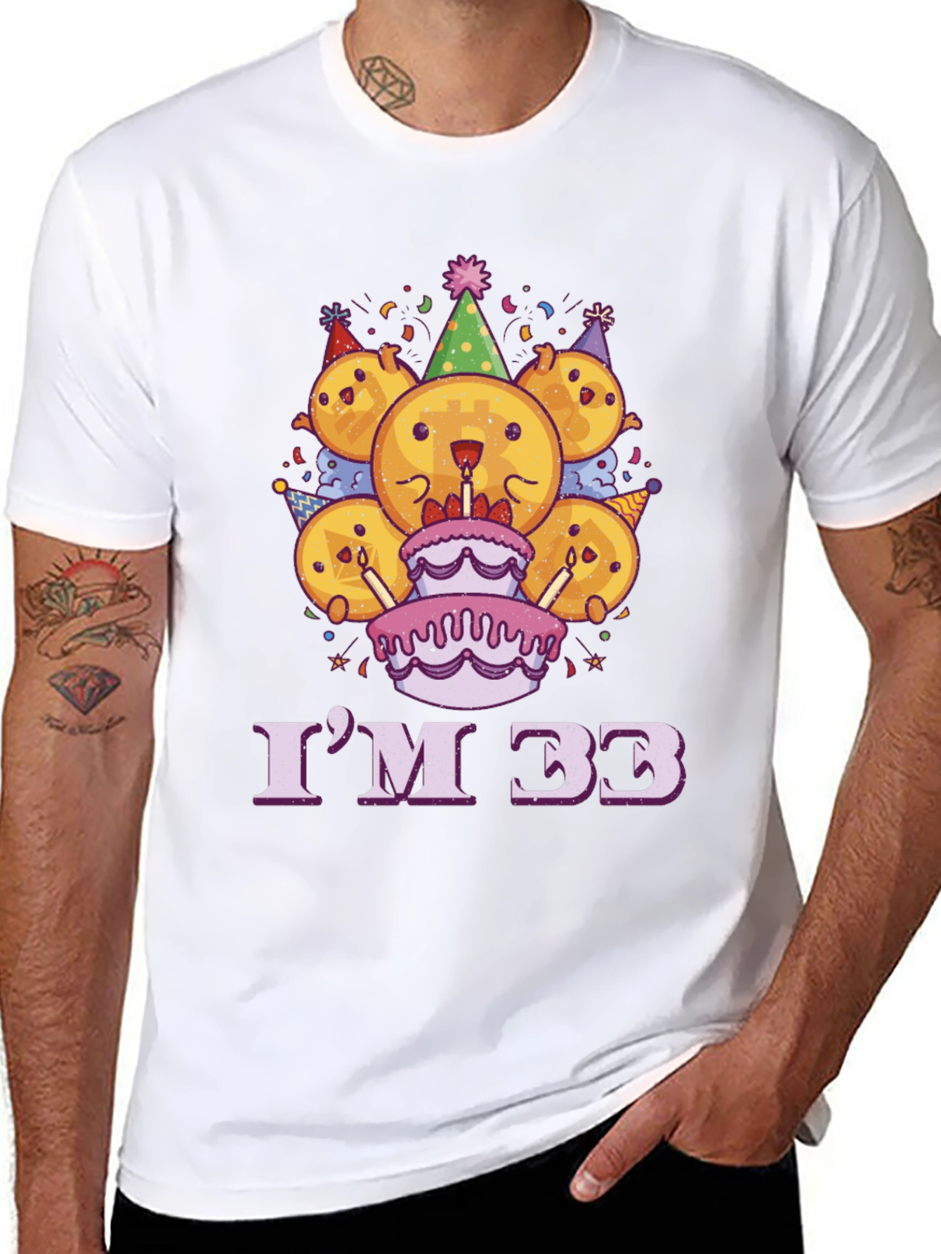 Im 33 Birthday Bear T-Shirt