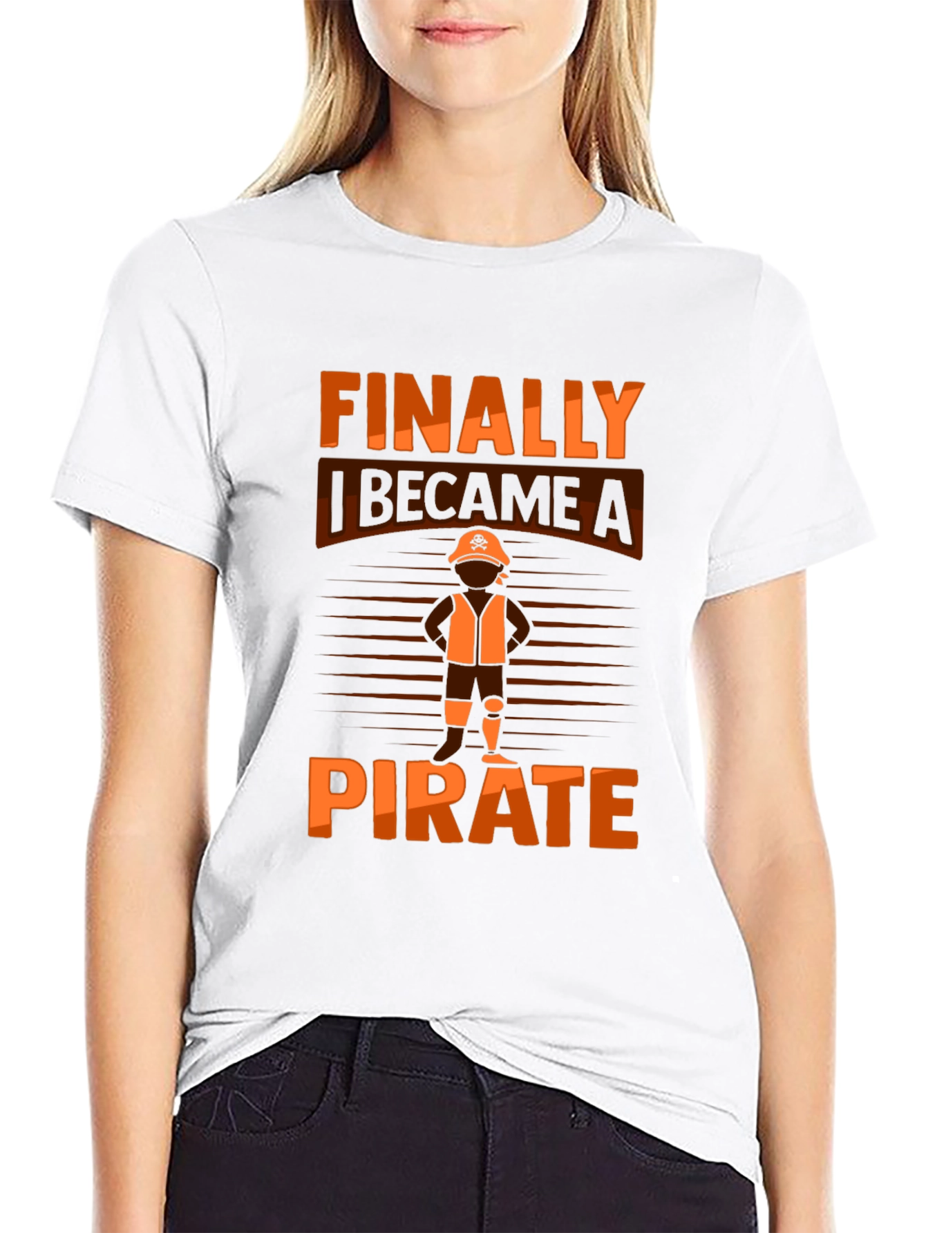Finally I Became A Pirate Graphic T-Shirt