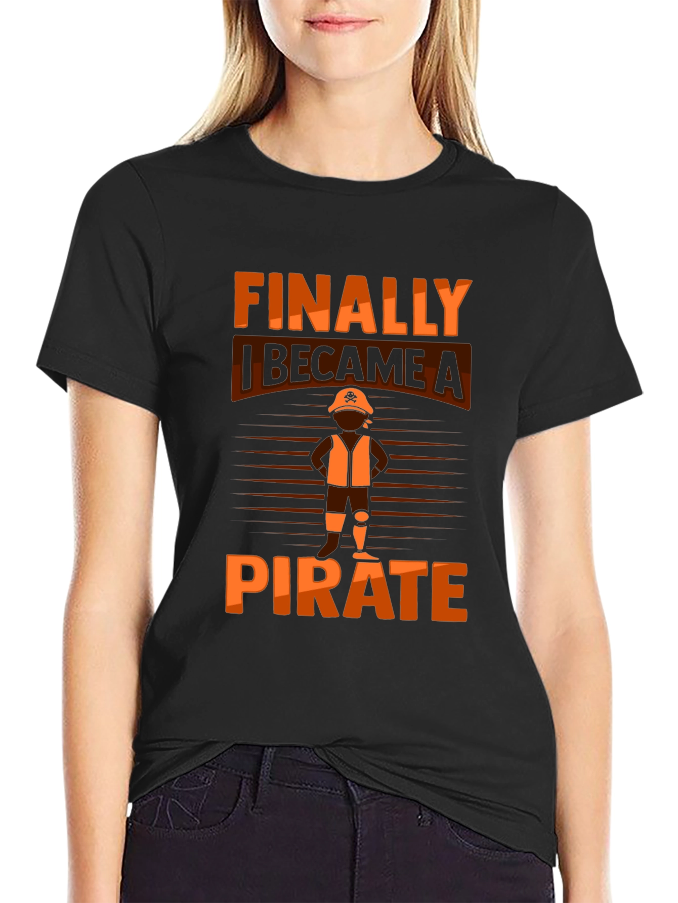 Finally I Became A Pirate Graphic T-Shirt