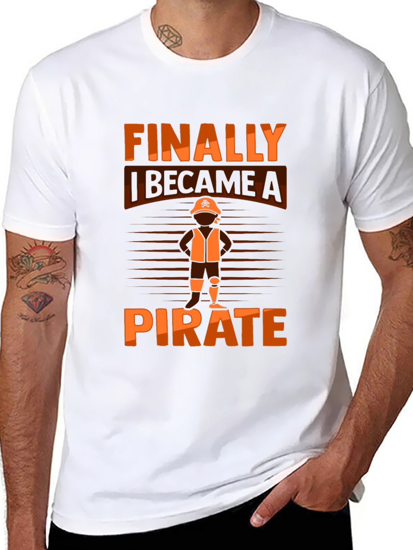 Finally I Became A Pirate Graphic T-Shirt