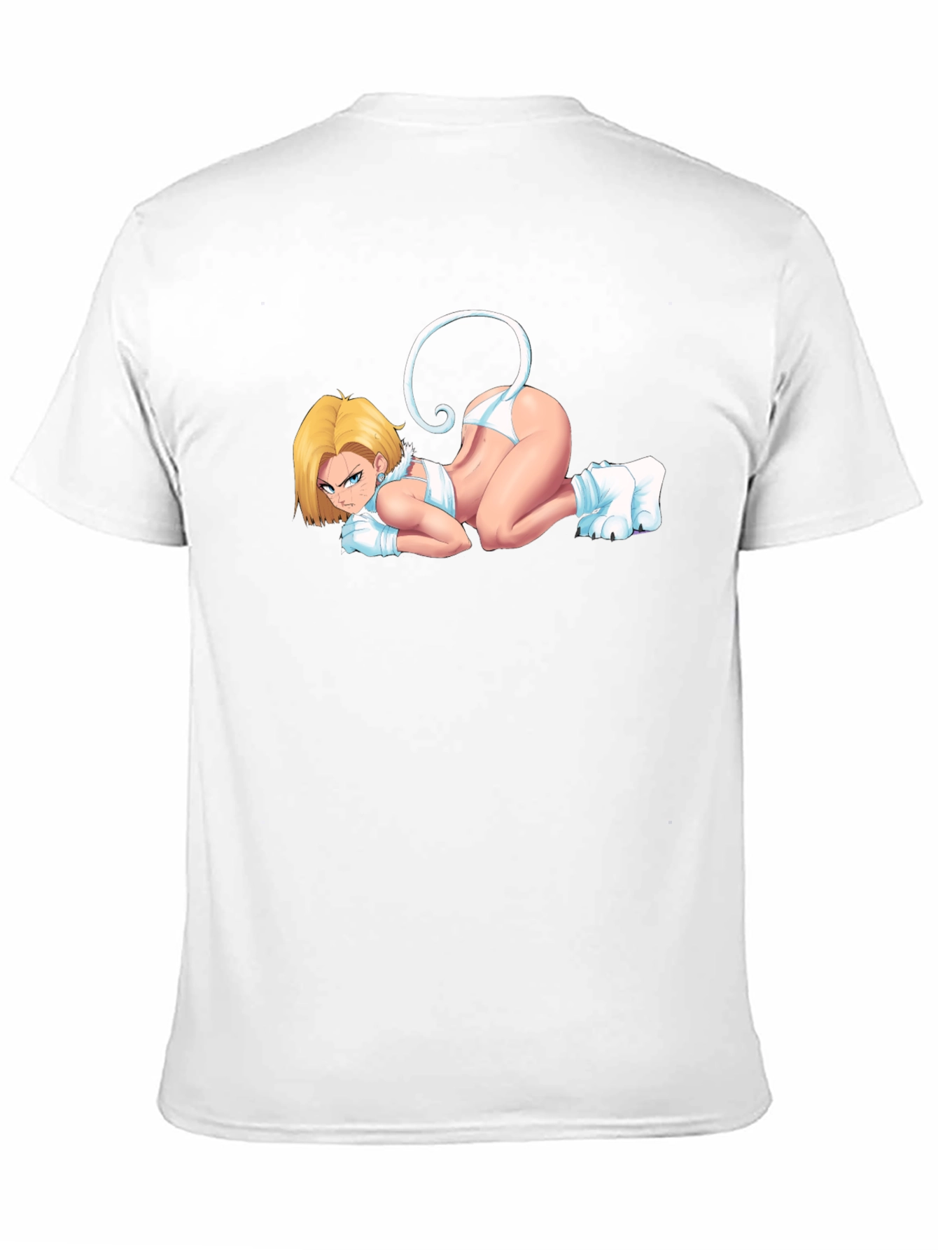 Android 18 Cosplay Black T-Shirt