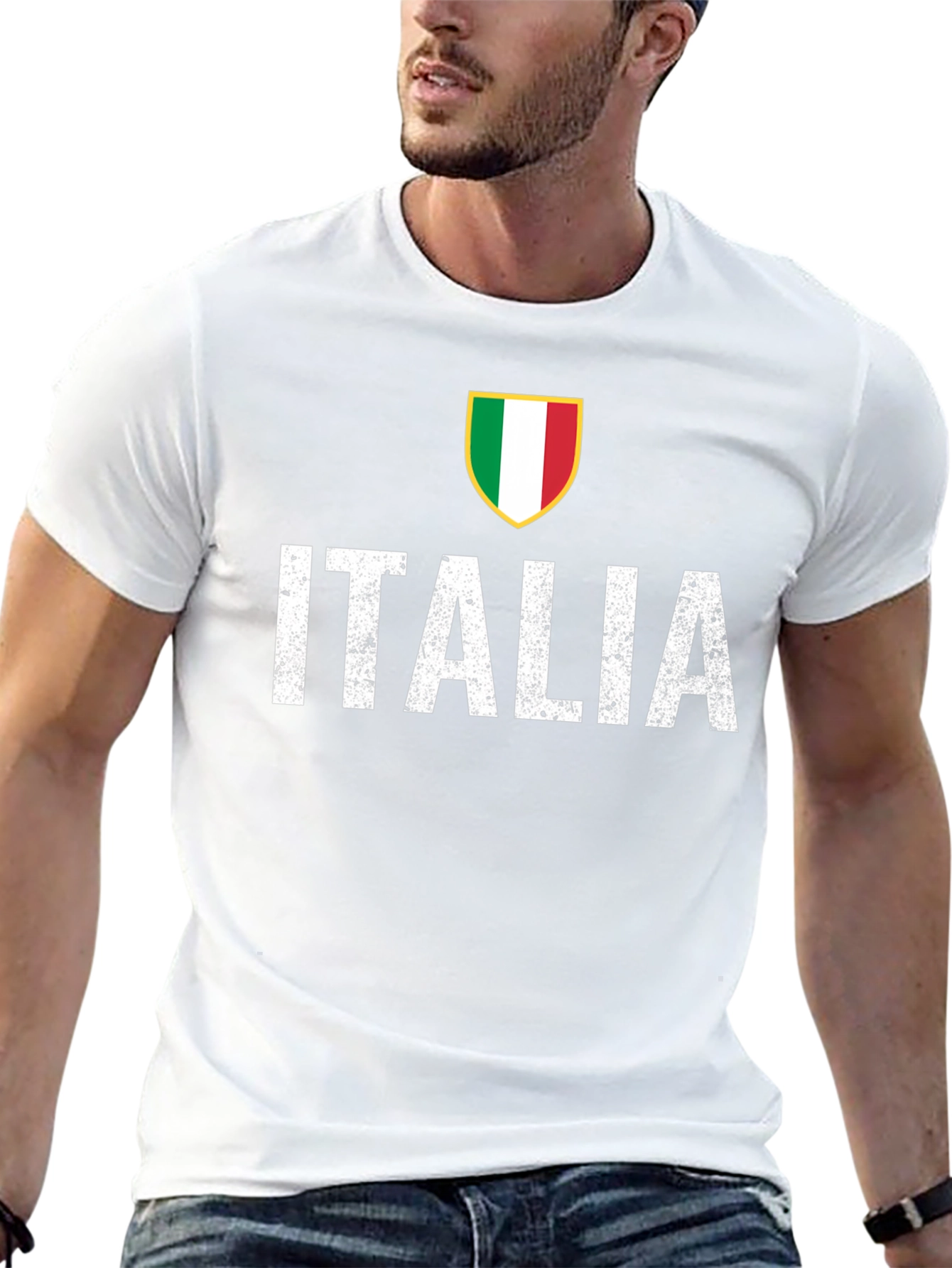 Italia Italian Flag T-Shirt