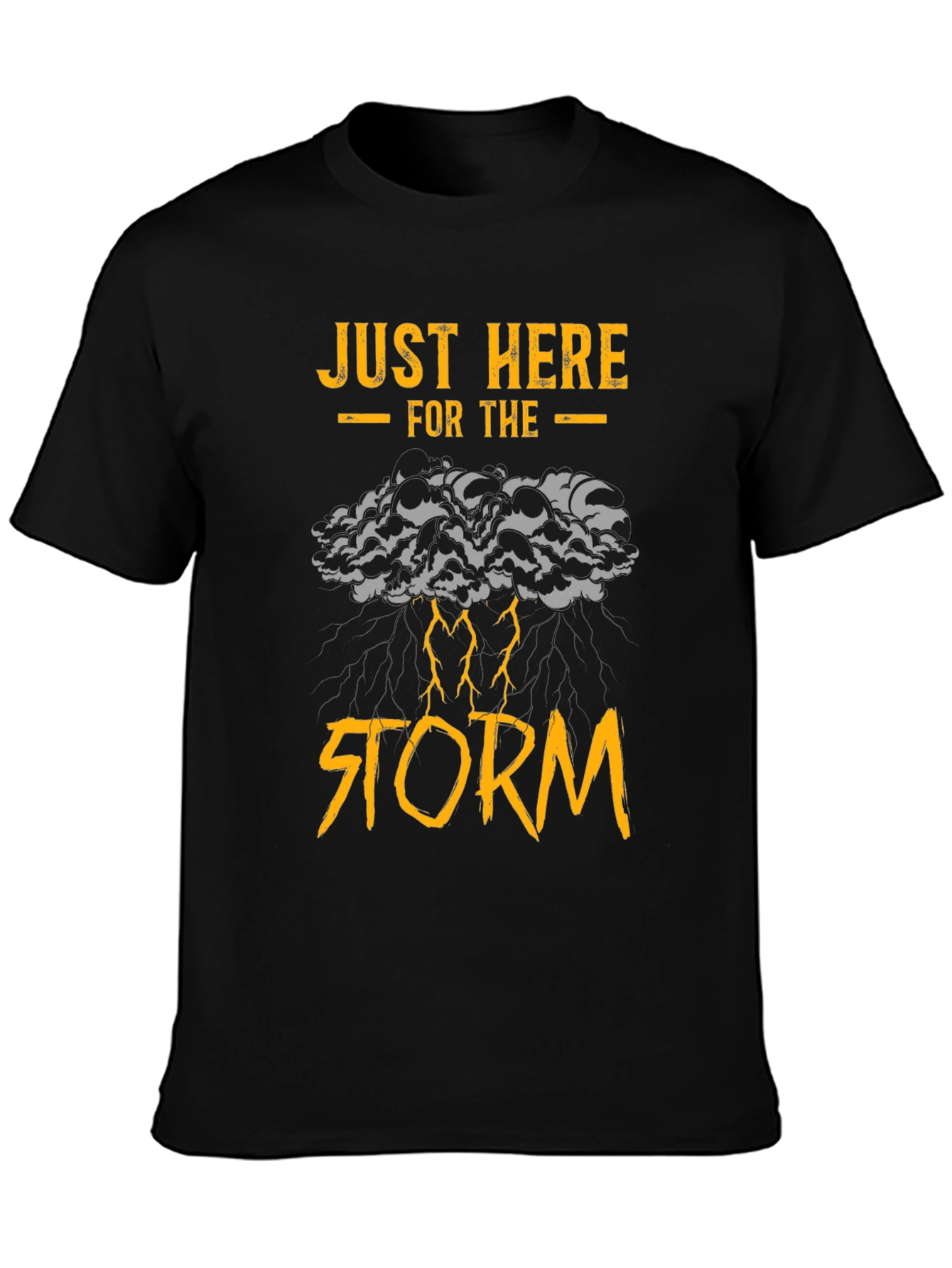 Just Here for the Storm Graphic T-Shirt