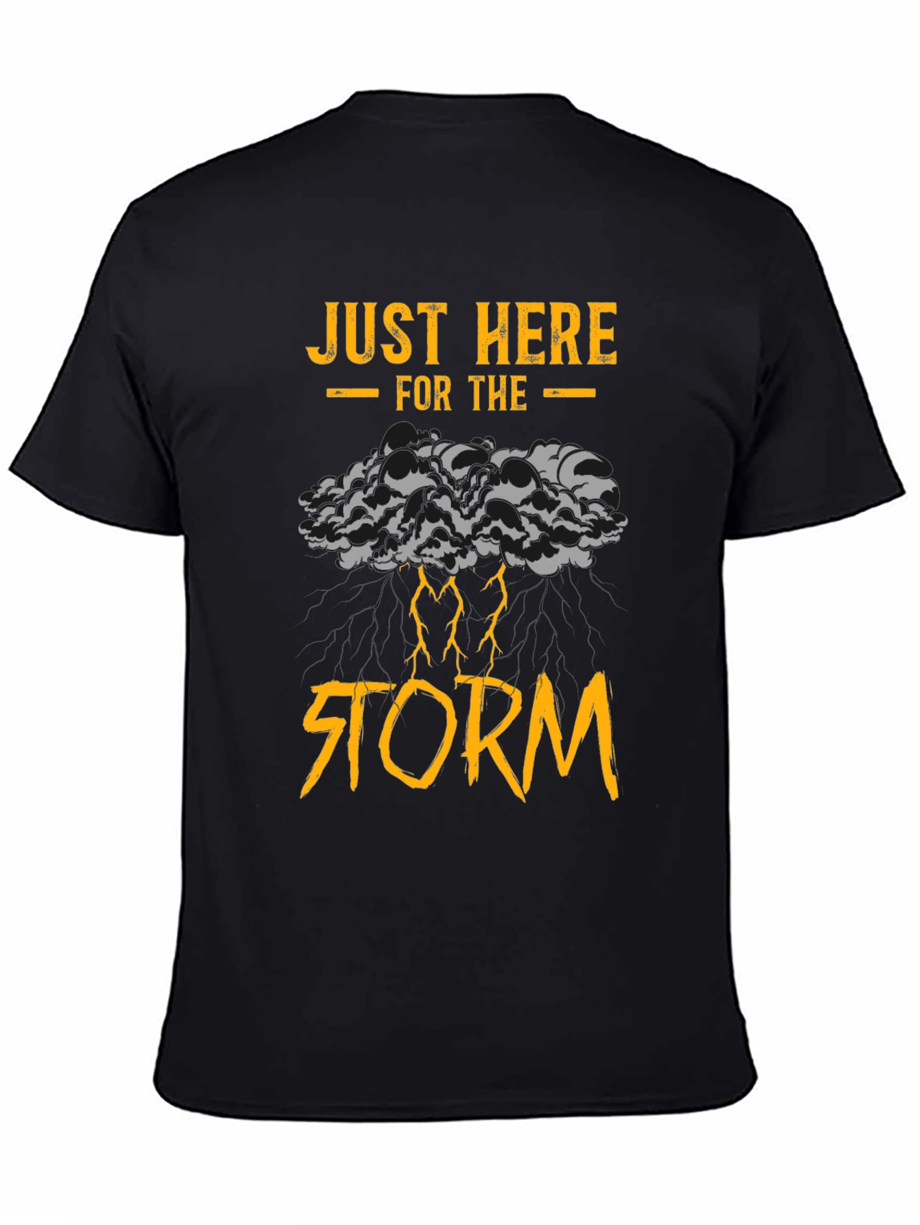 Just Here for the Storm Graphic T-Shirt