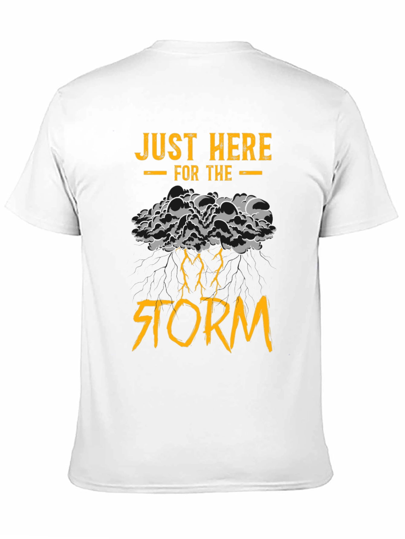 Just Here for the Storm Graphic T-Shirt