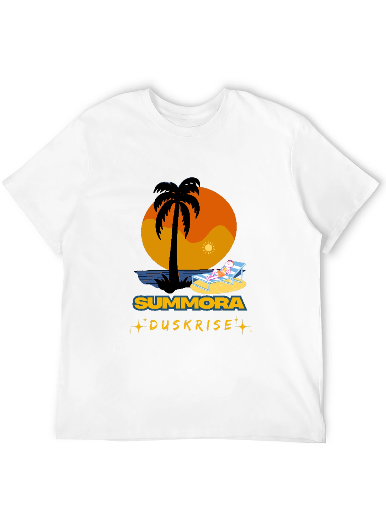 Summora Duskrise Beach Graphic Tee