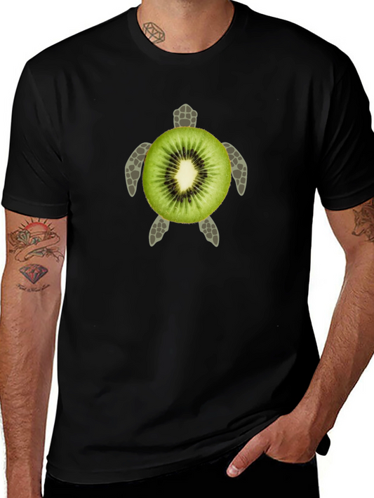 Kiwi Turtle Graphic Tee - Unique Design