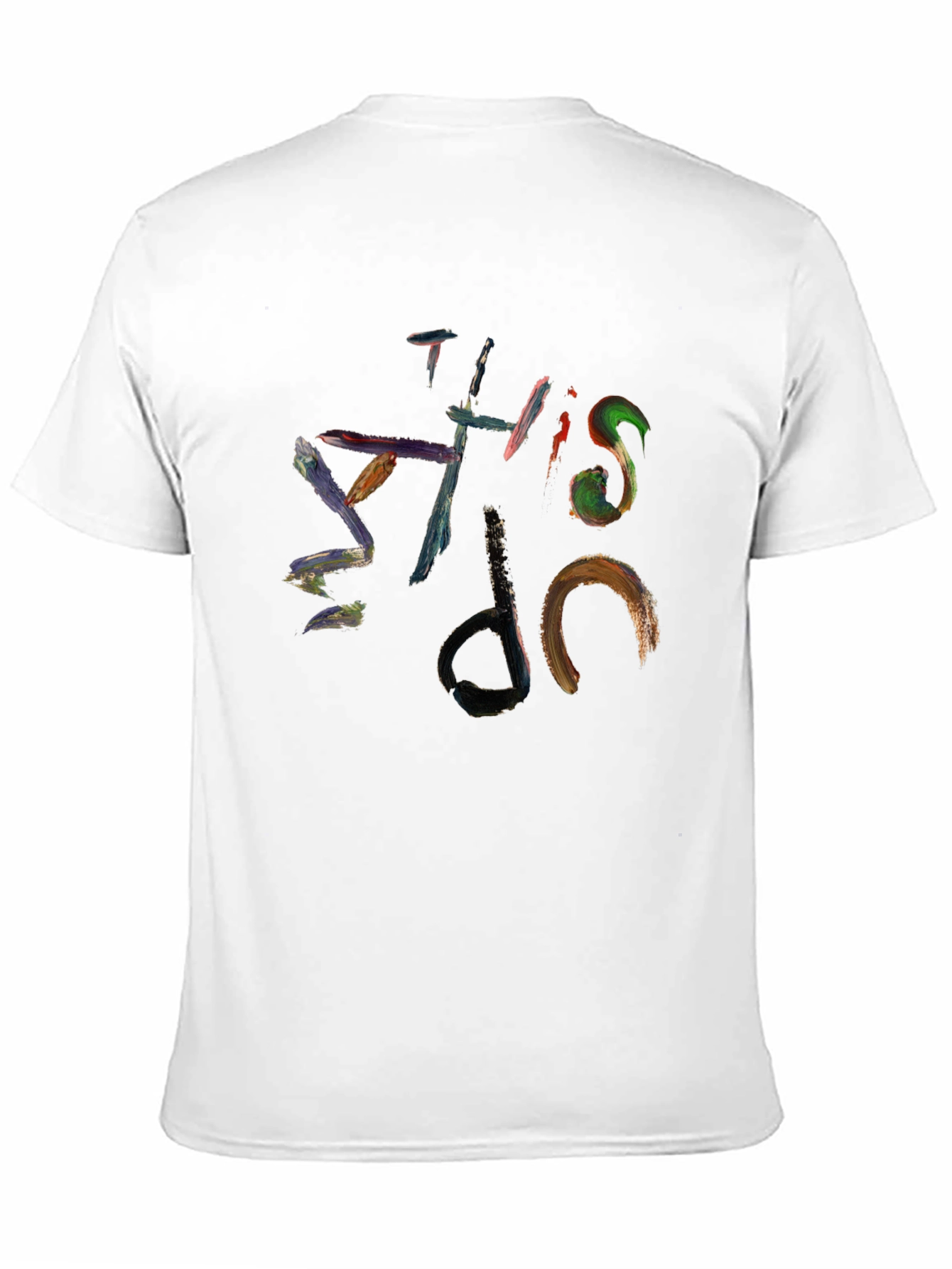 Abstract Graffiti Style Cotton T-Shirt
