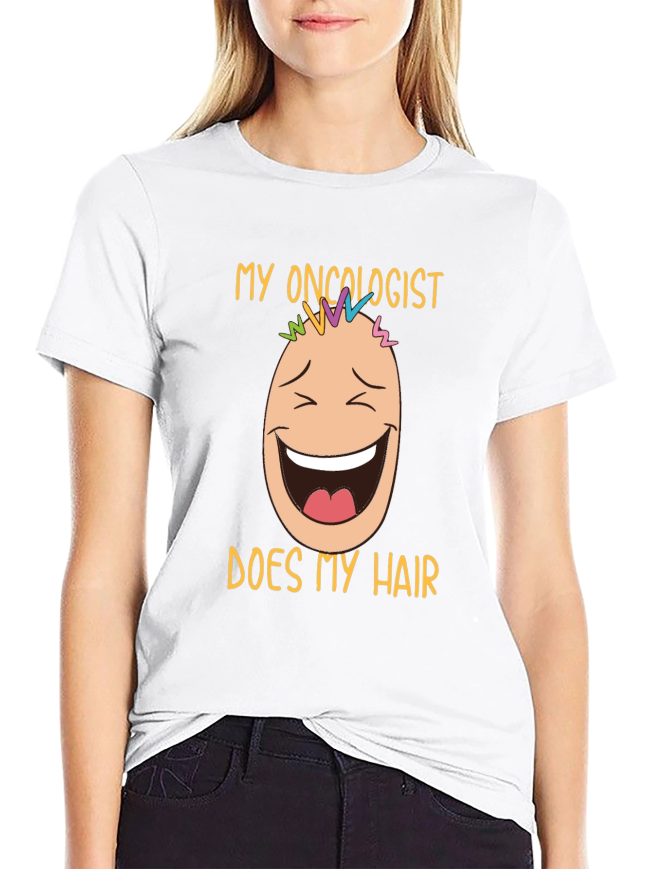 Oncologist Does My Hair Graphic T-Shirt