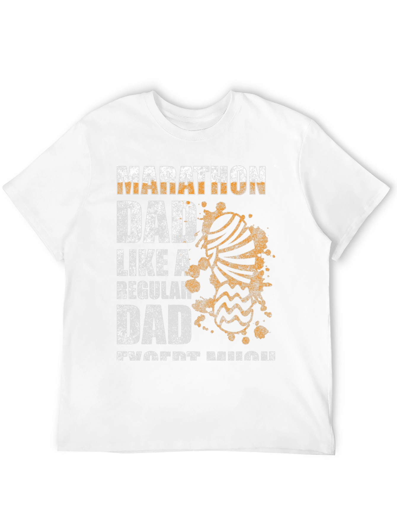 Marathon Dad T-Shirt - Funny Runner Father Tee