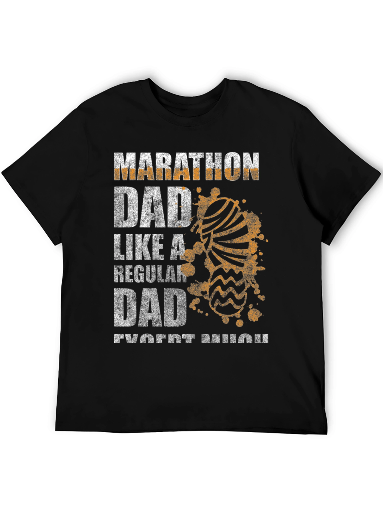 Marathon Dad T-Shirt - Funny Runner Father Tee